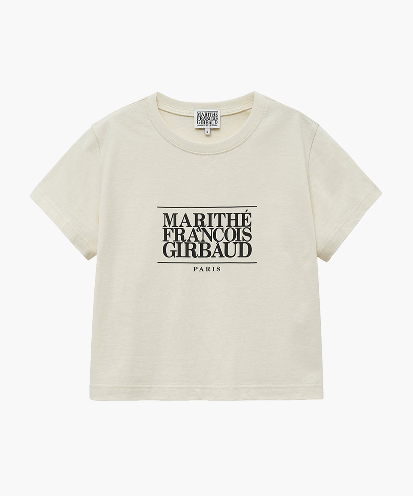 W CLASSIC LOGO CROP TEE