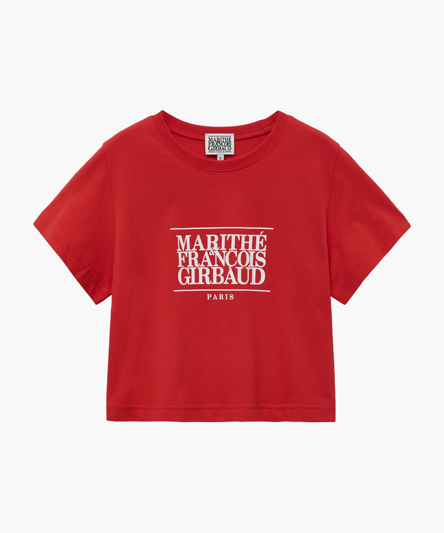 W CLASSIC LOGO CROP TEE
