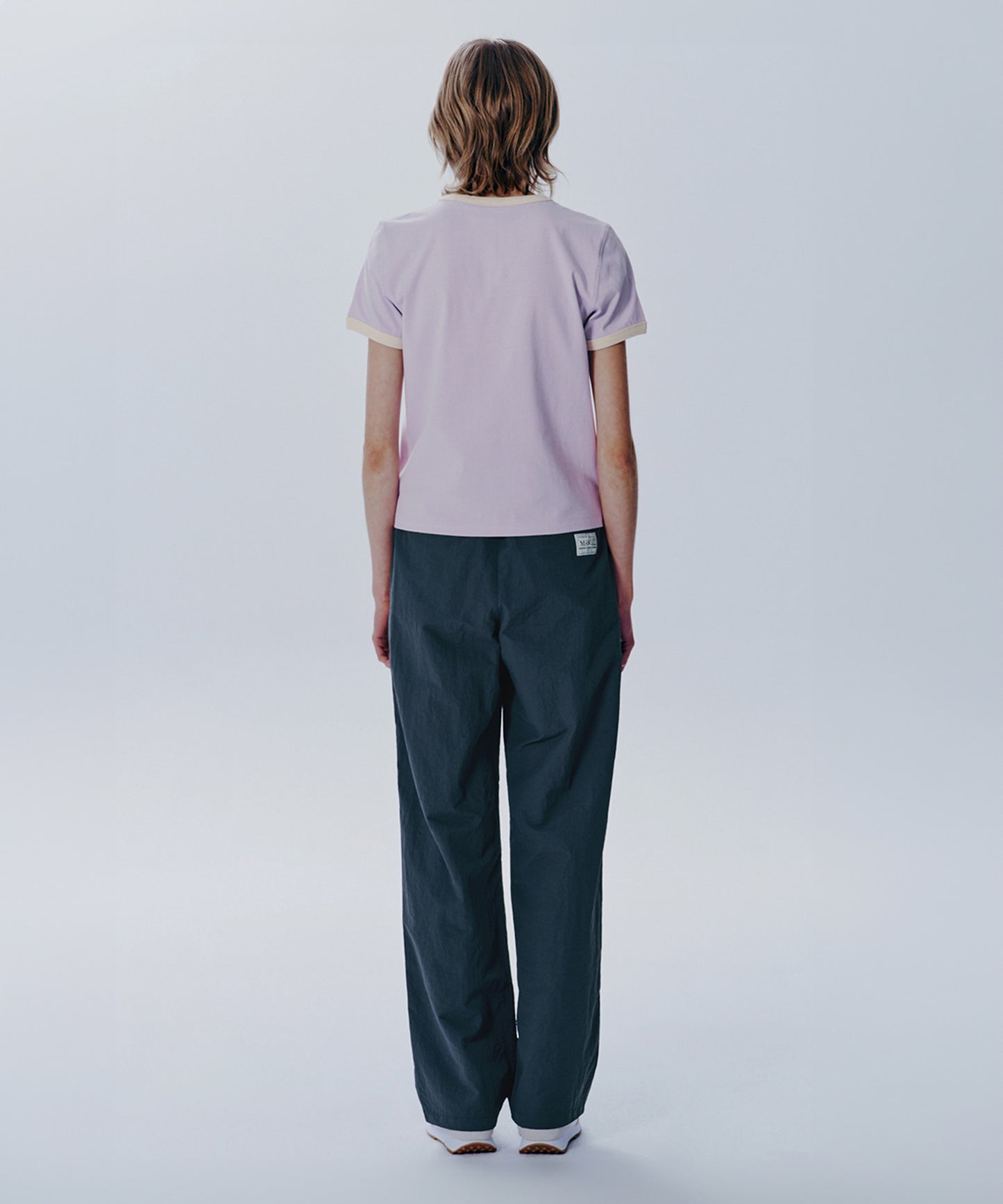 W CLASSIC LOGO RINGER TEE