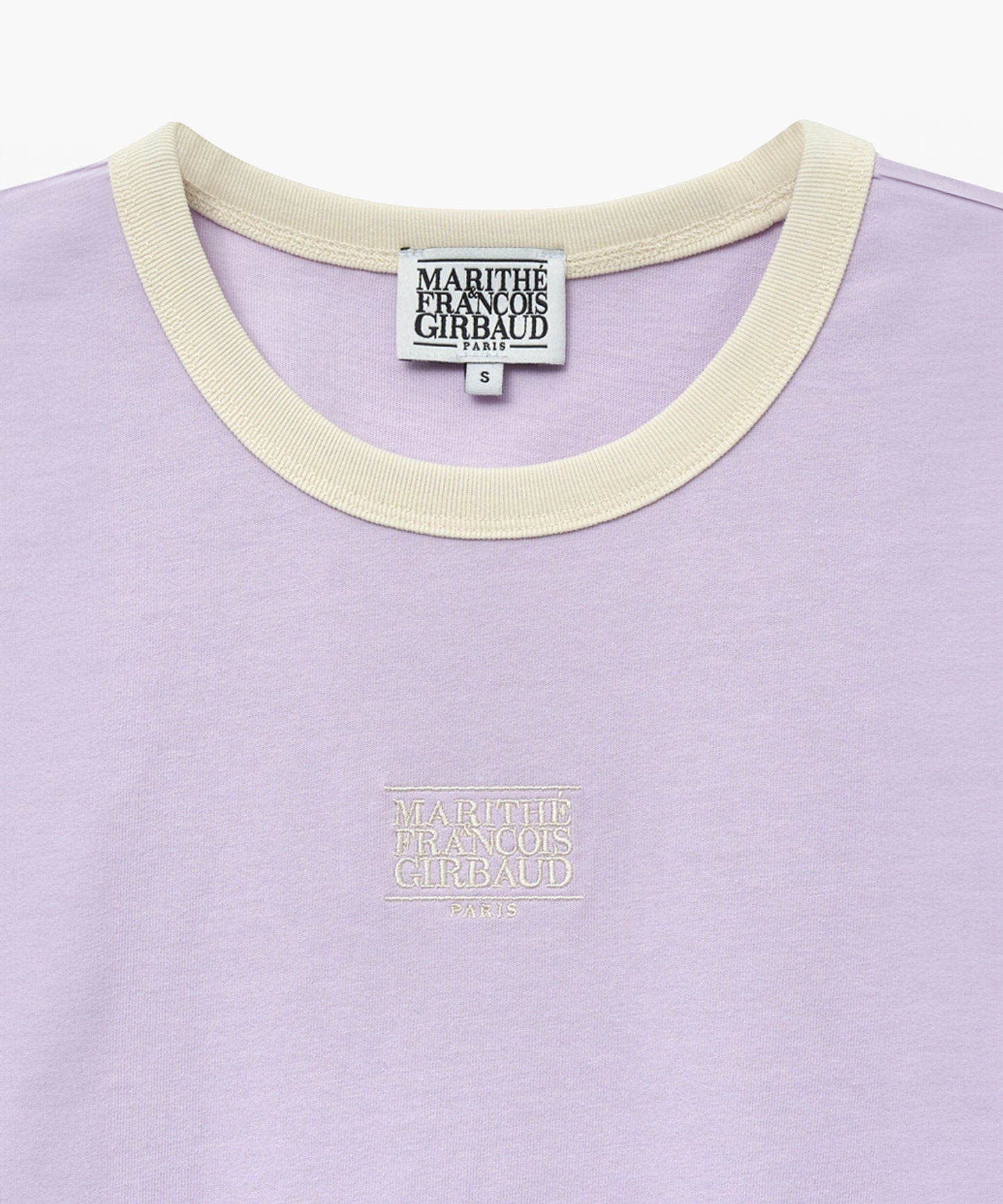 W CLASSIC LOGO RINGER TEE