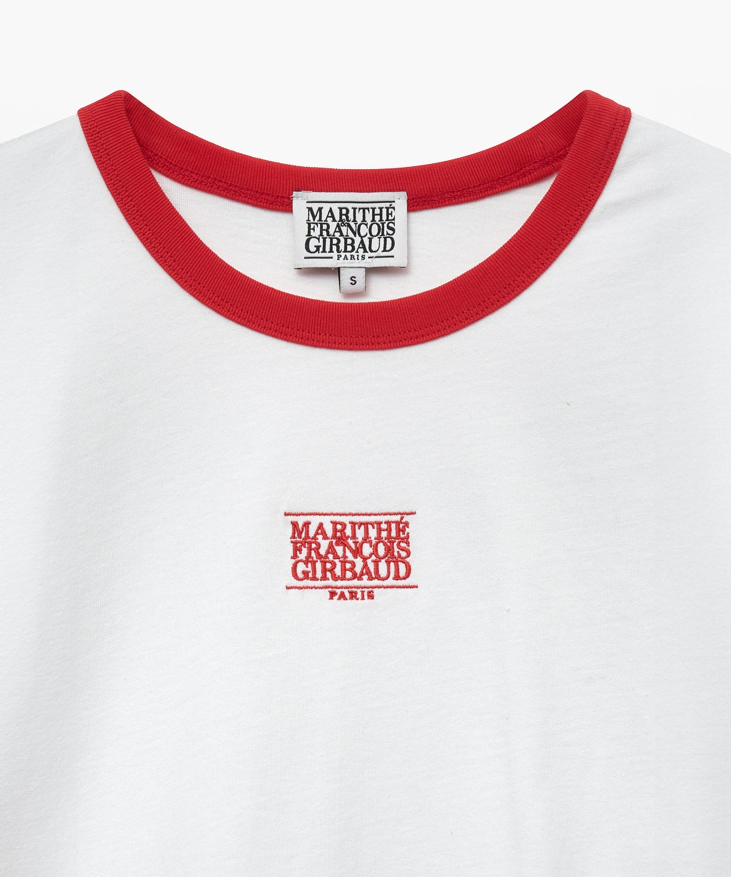 W CLASSIC LOGO RINGER TEE