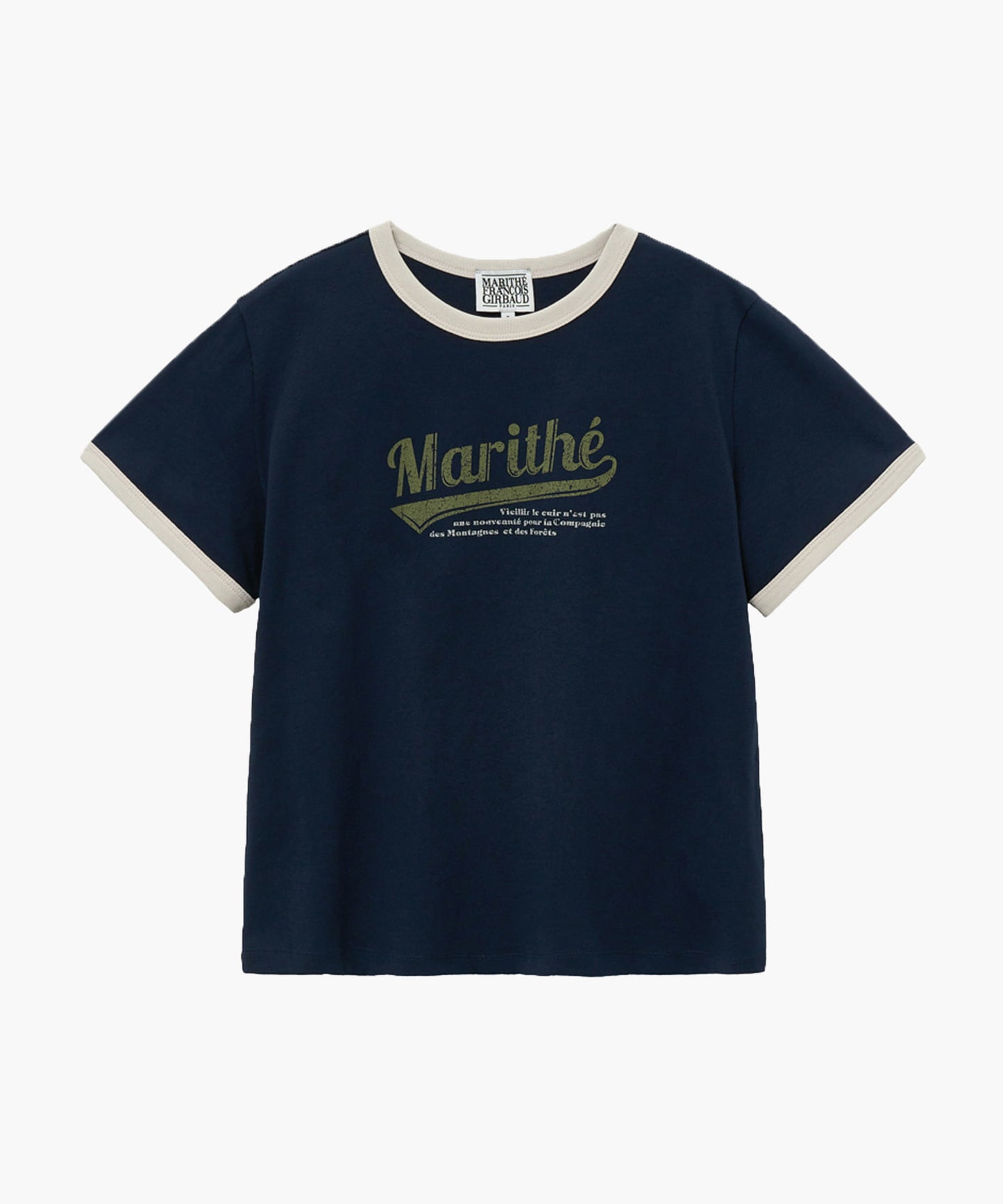 W VINTAGE BASEBALL RINGER TEE