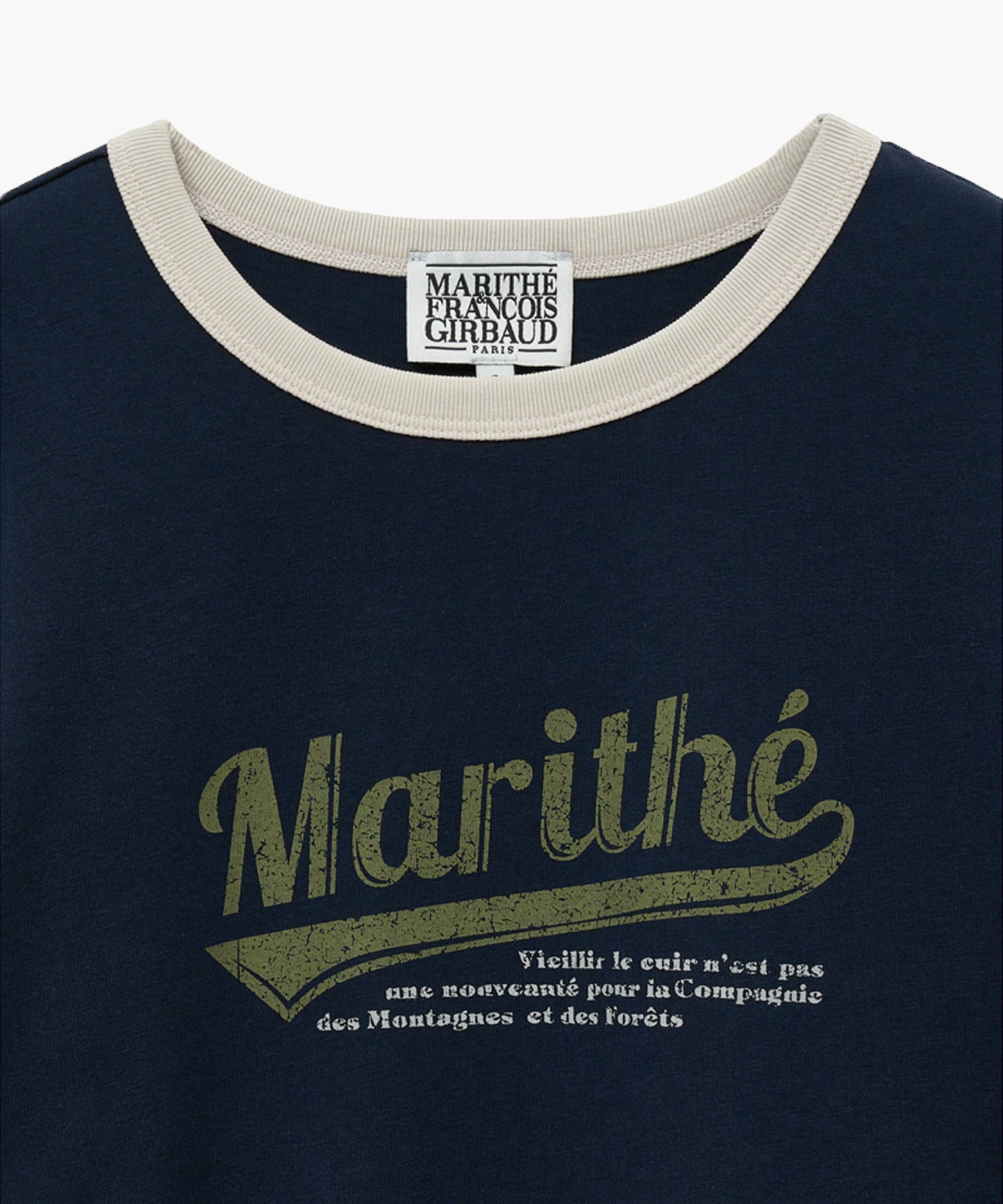 W VINTAGE BASEBALL RINGER TEE