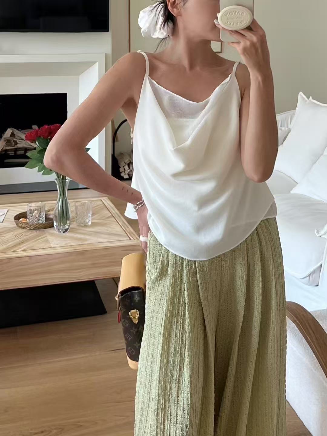 Starry Night Chiffon Tank Top