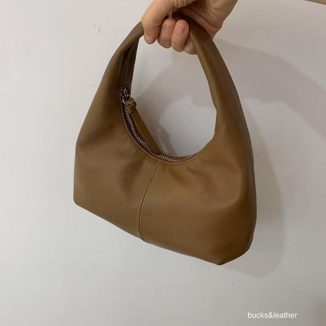 Circle Holds Leather Bag