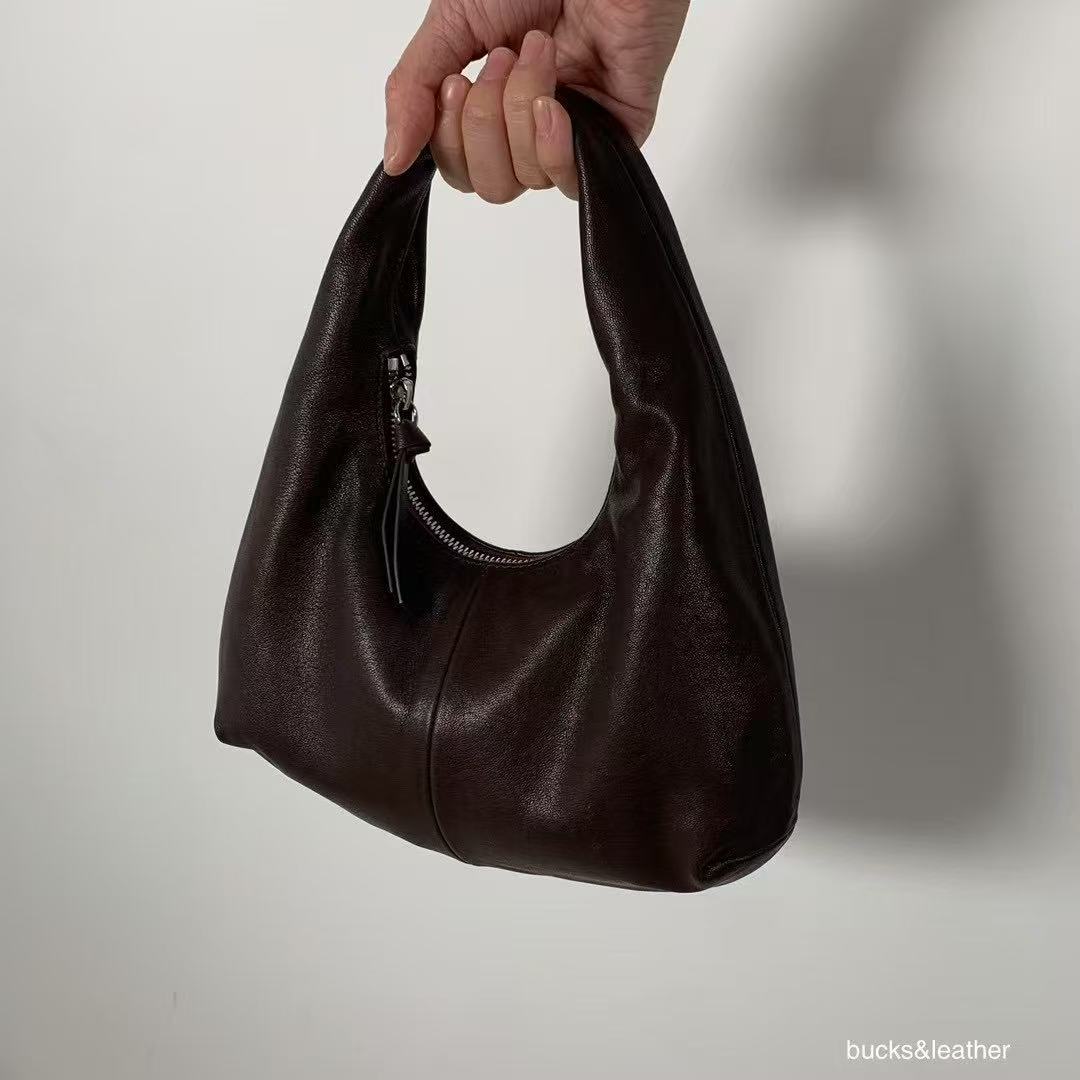 Circle Holds Leather Bag
