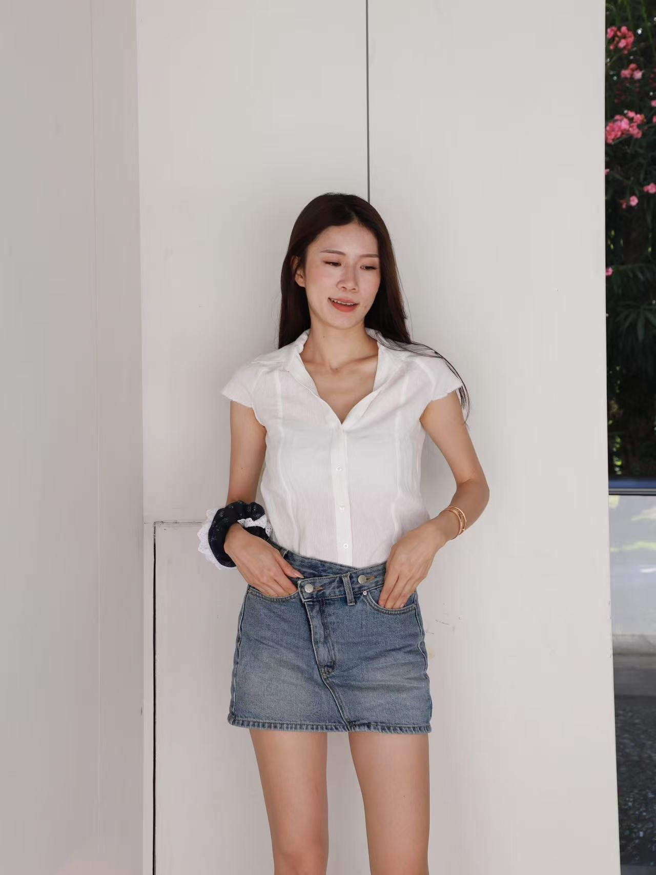 Shirt Linen Tank Top