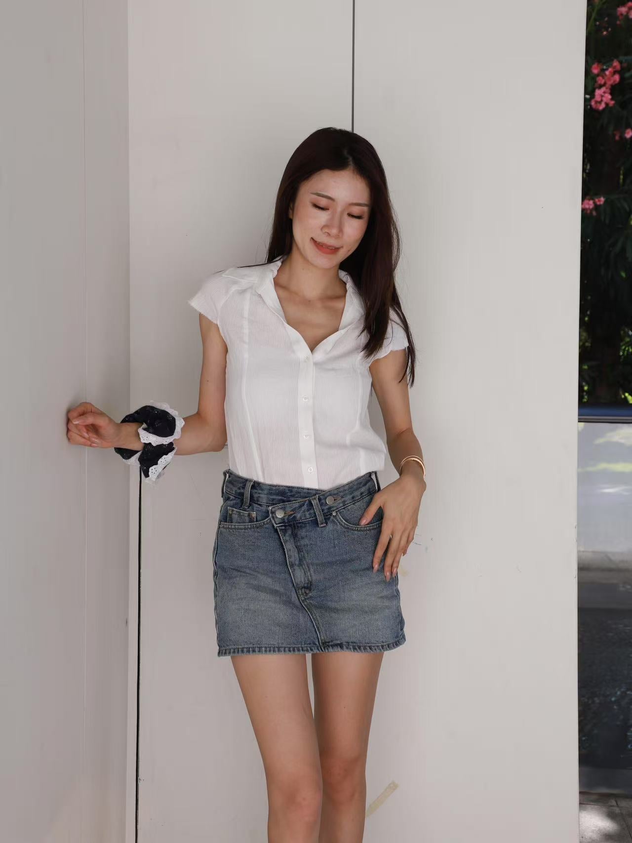 Shirt Linen Tank Top