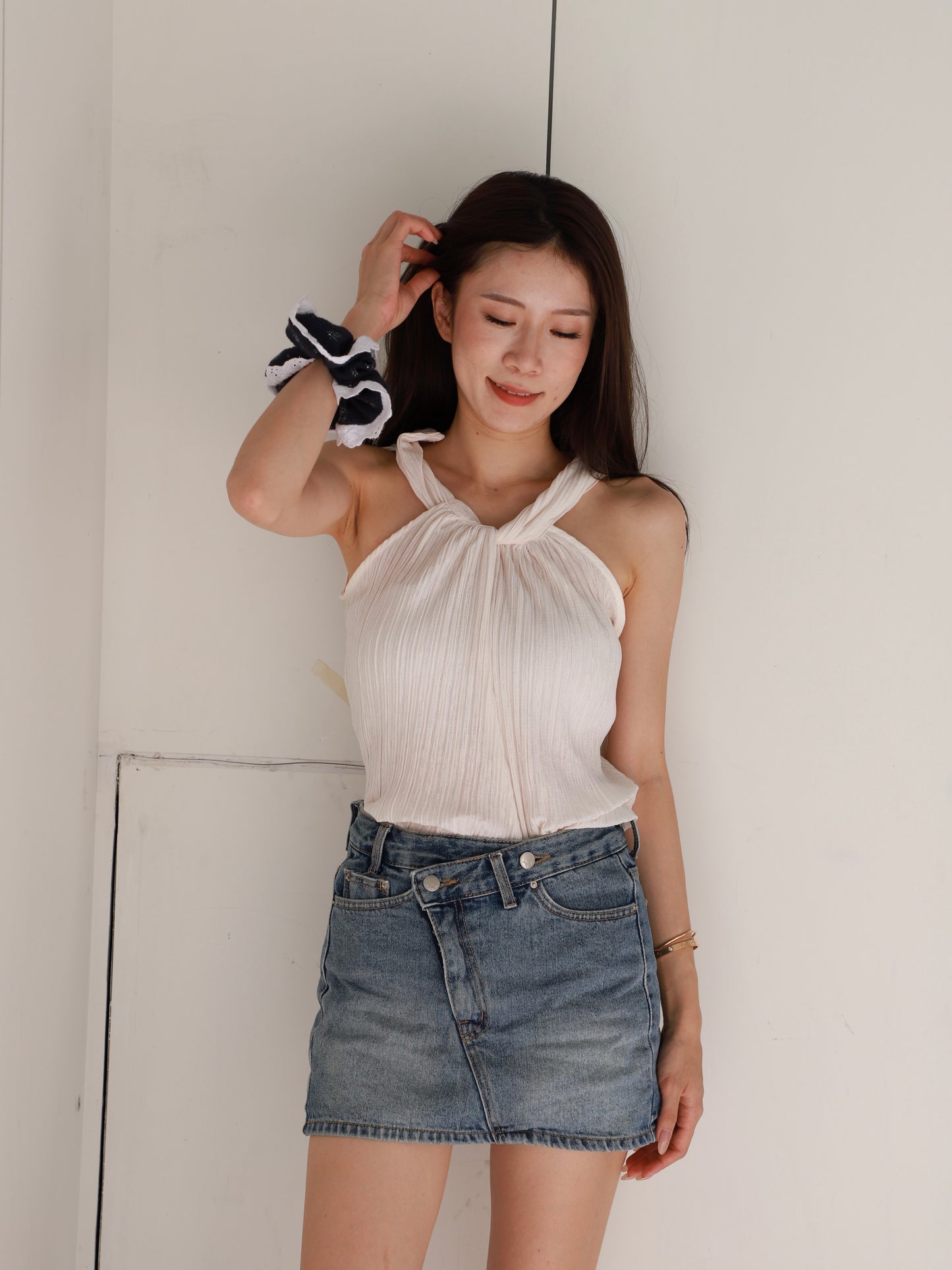 Cross Neck Tank Top