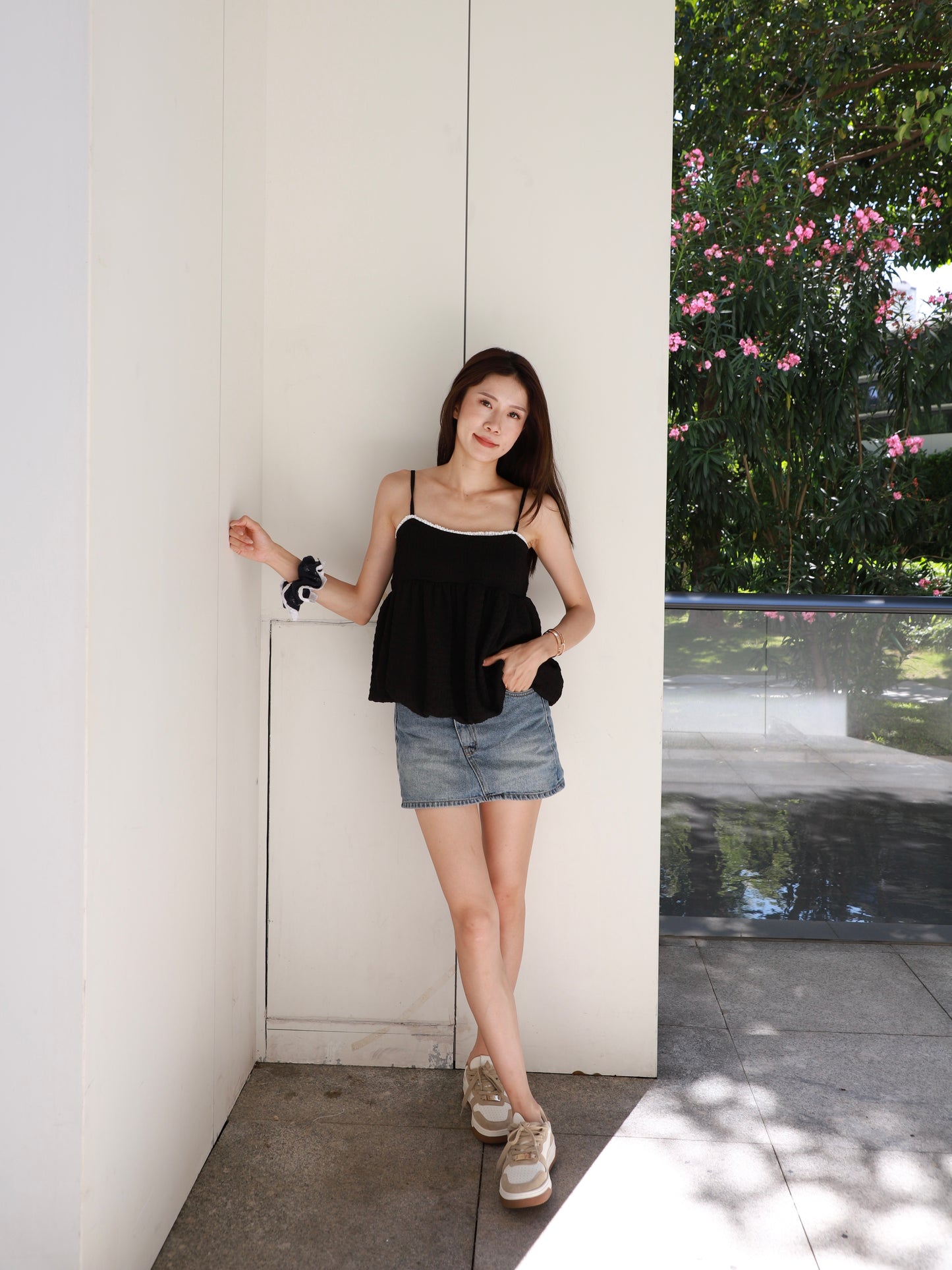 Puff Lined Tank Top