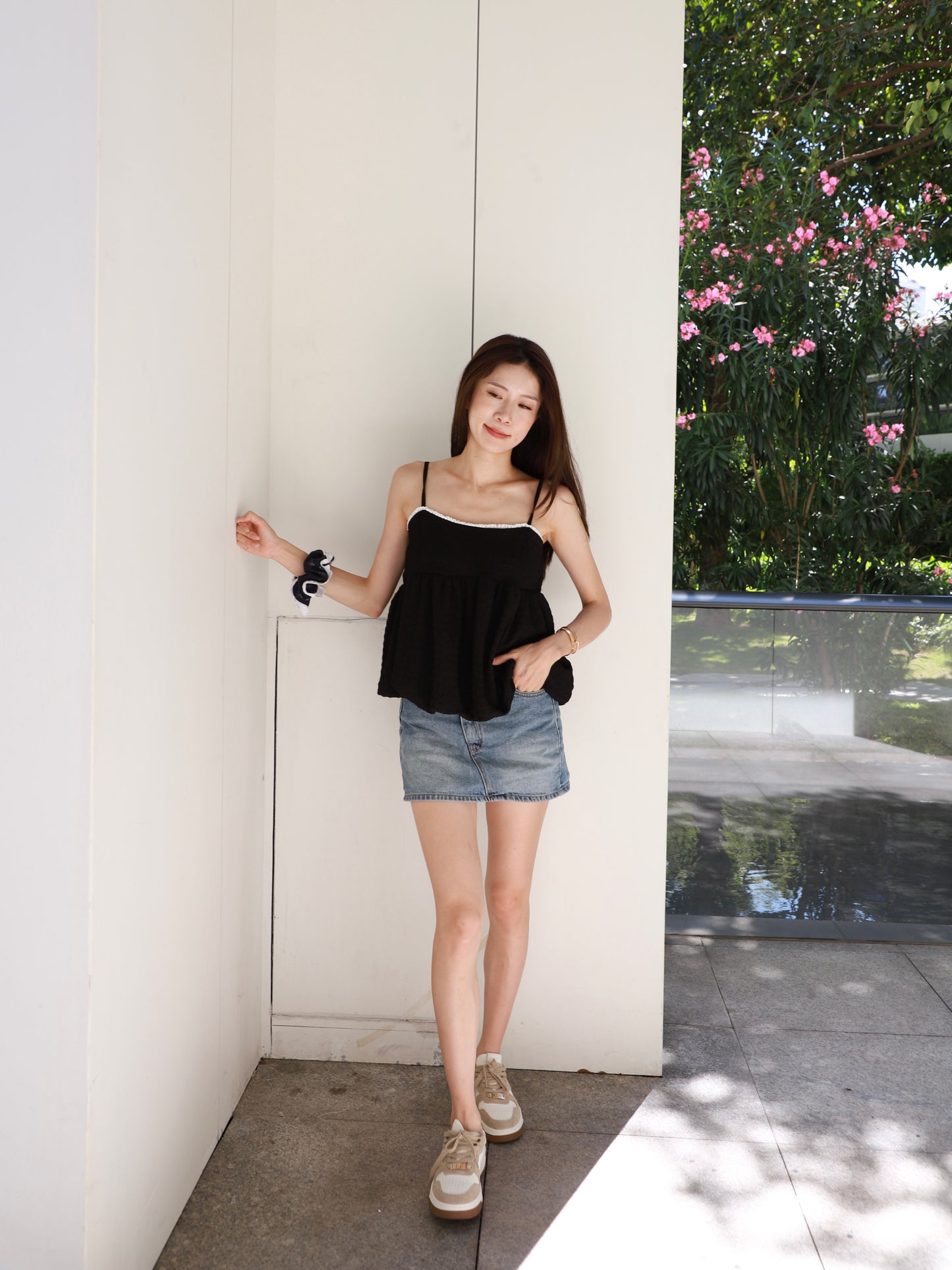 Puff Lined Tank Top