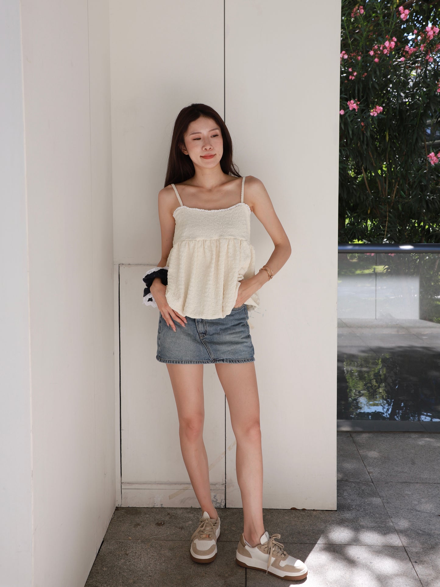 Puff Lined Tank Top