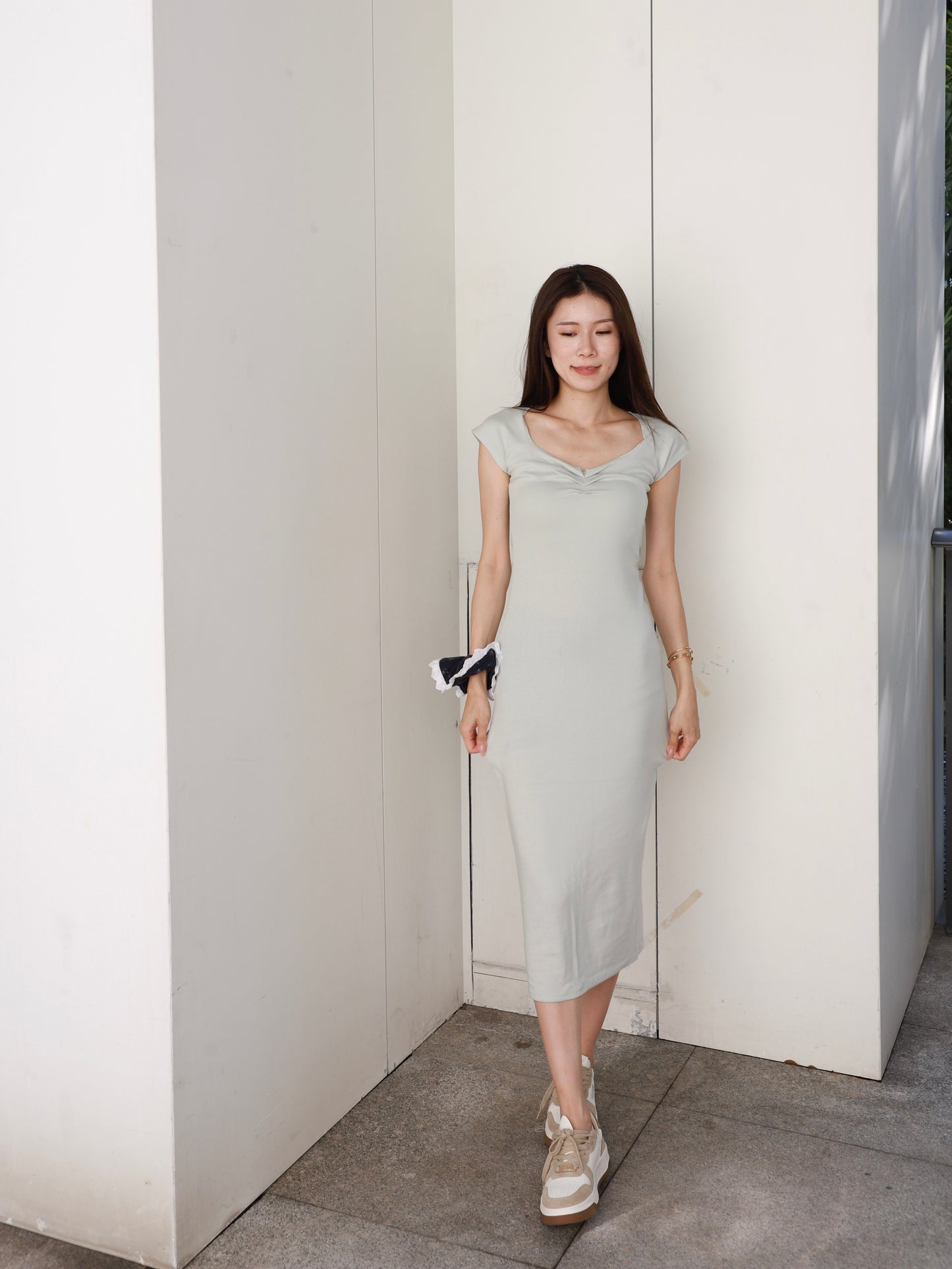 Heart Shape Maxi Dress