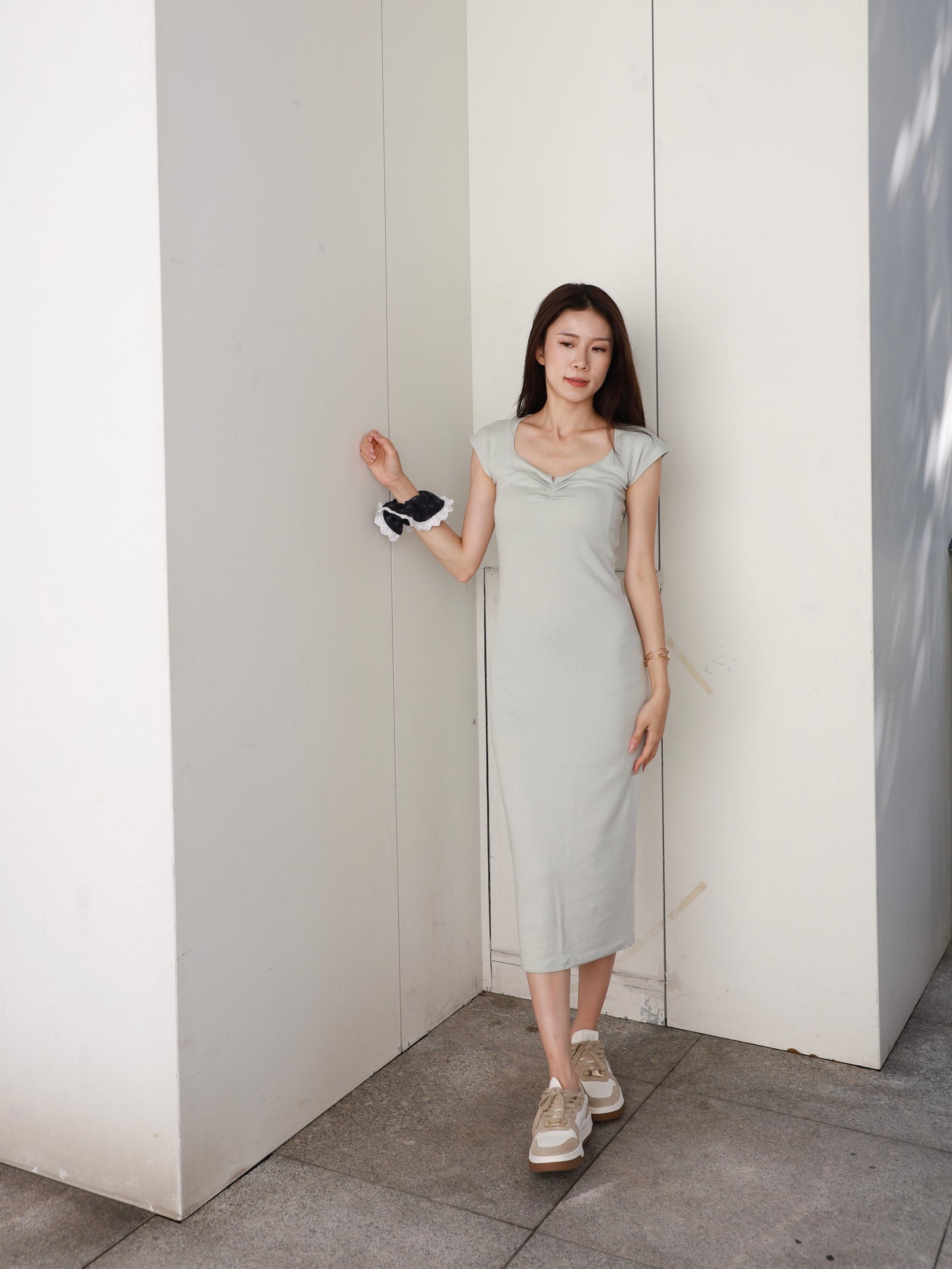 Heart Shape Maxi Dress