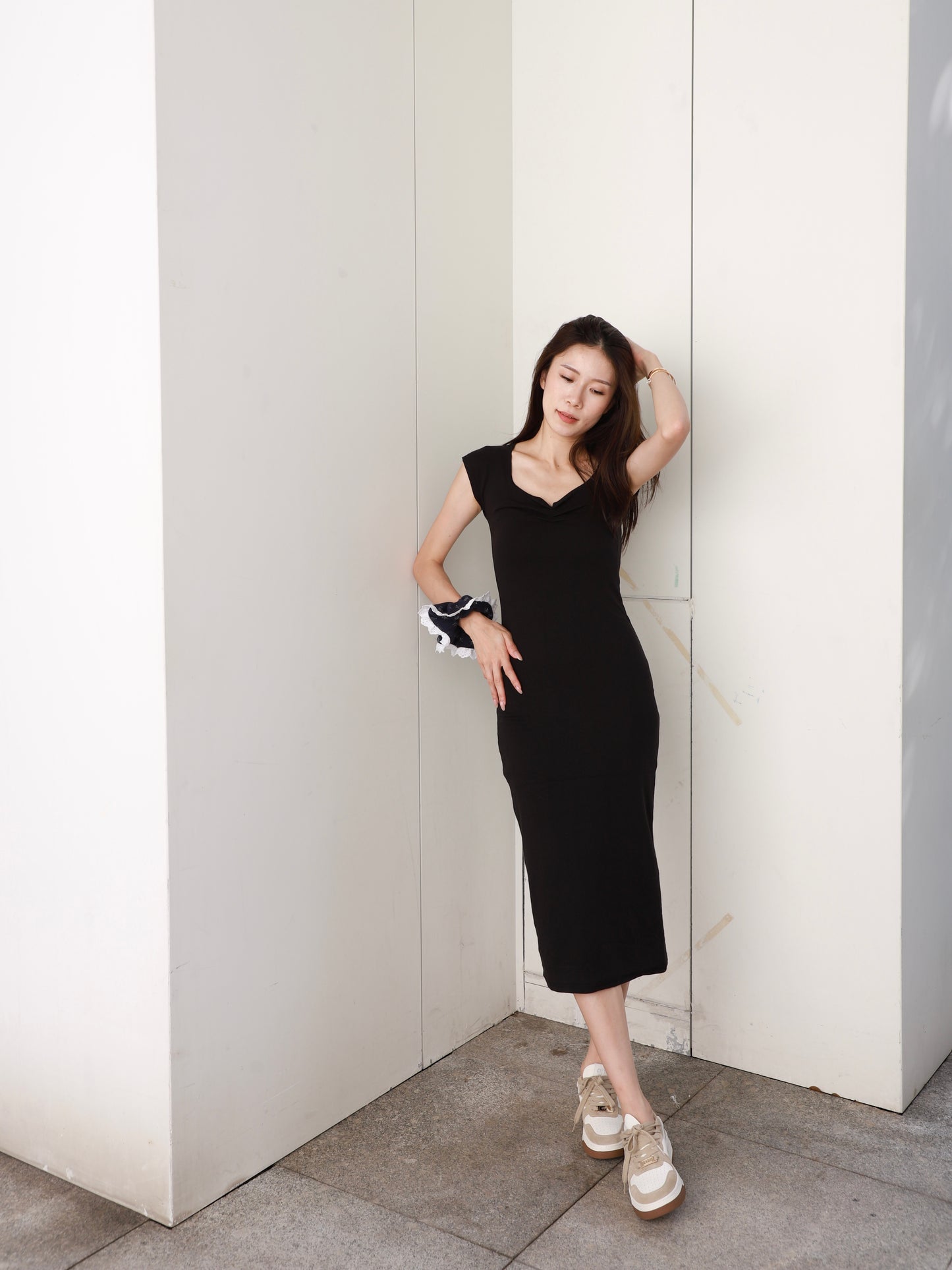 Heart Shape Maxi Dress