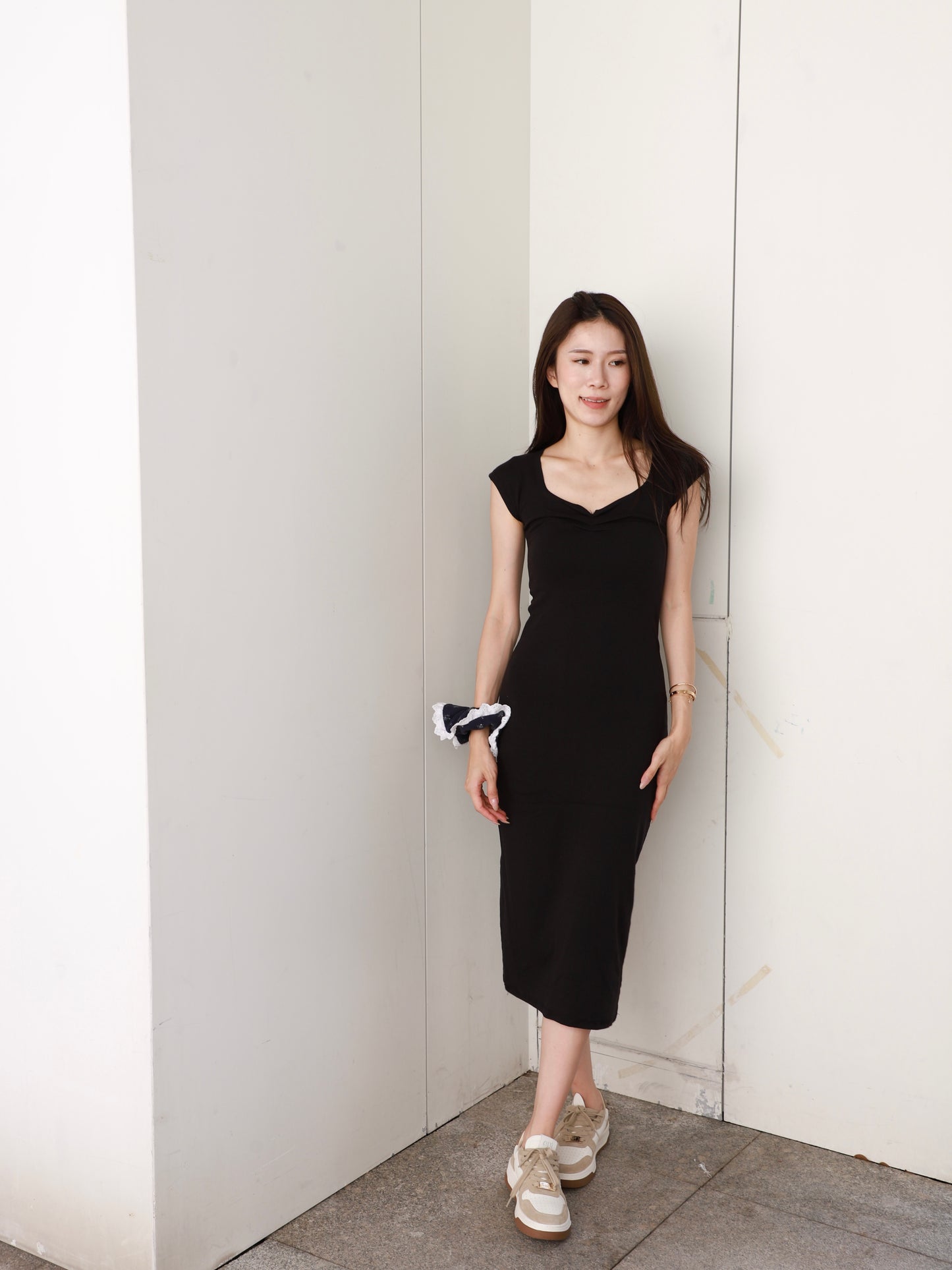 Heart Shape Maxi Dress