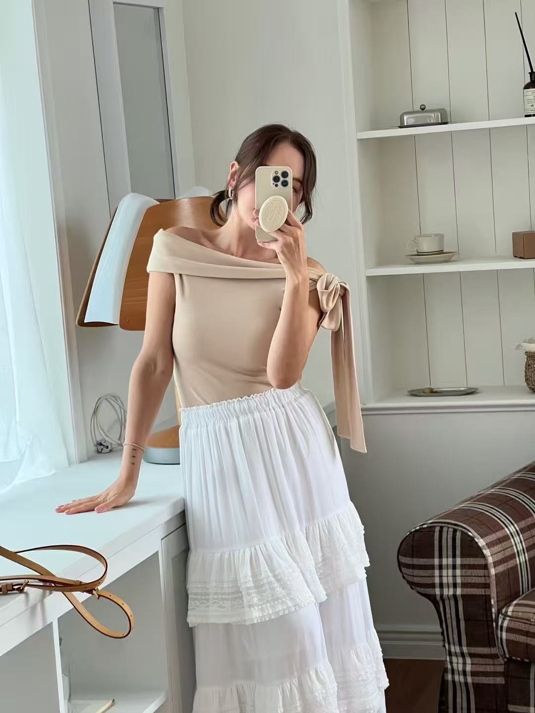 Cotton Butterfly T Top