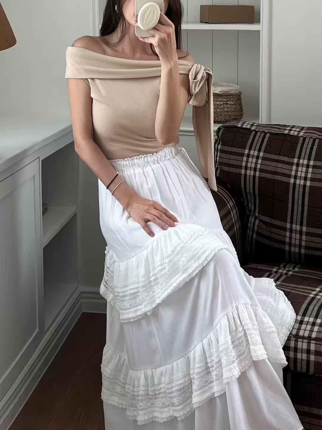 Lace Cup Cake Skirt