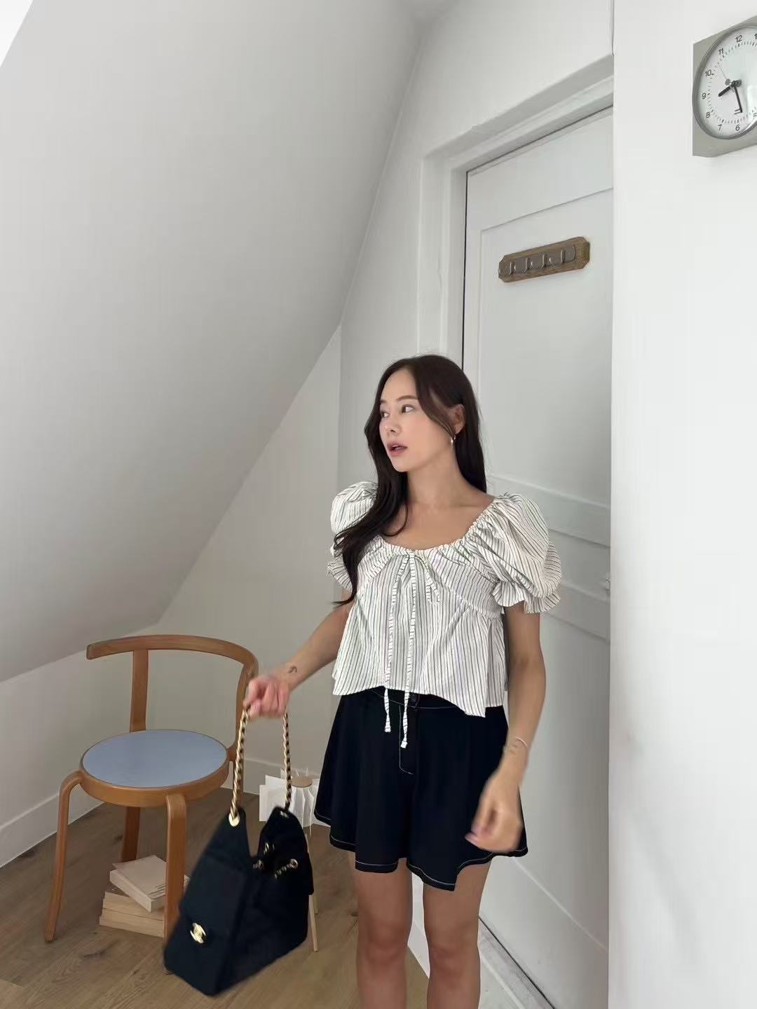 Chiffon A lined Pants