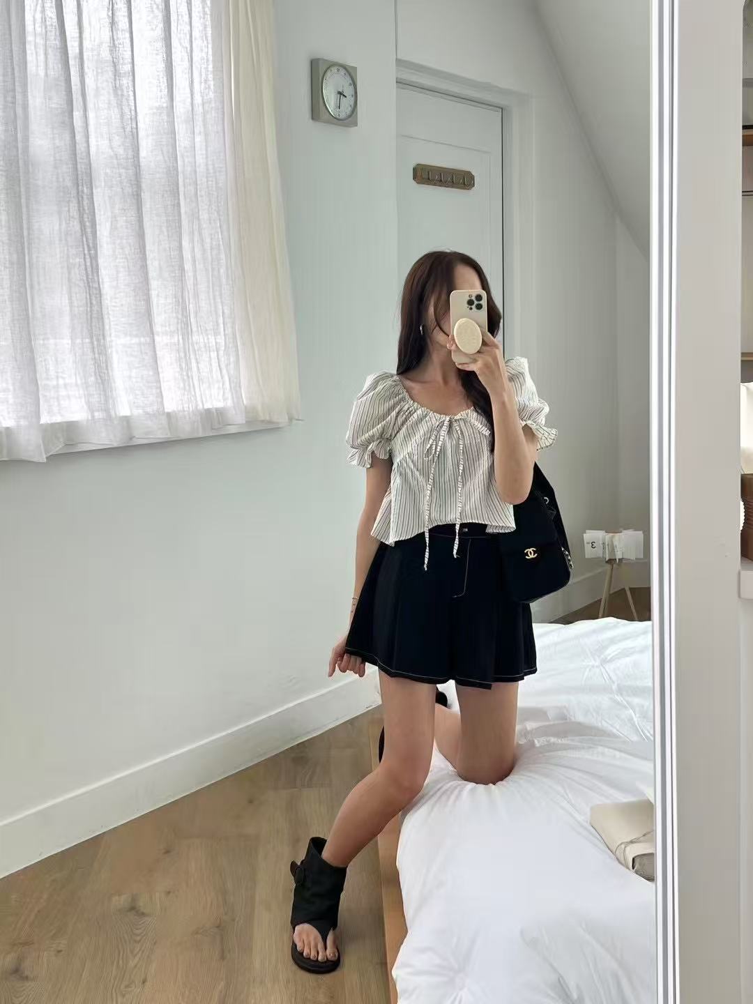 Chiffon A lined Pants