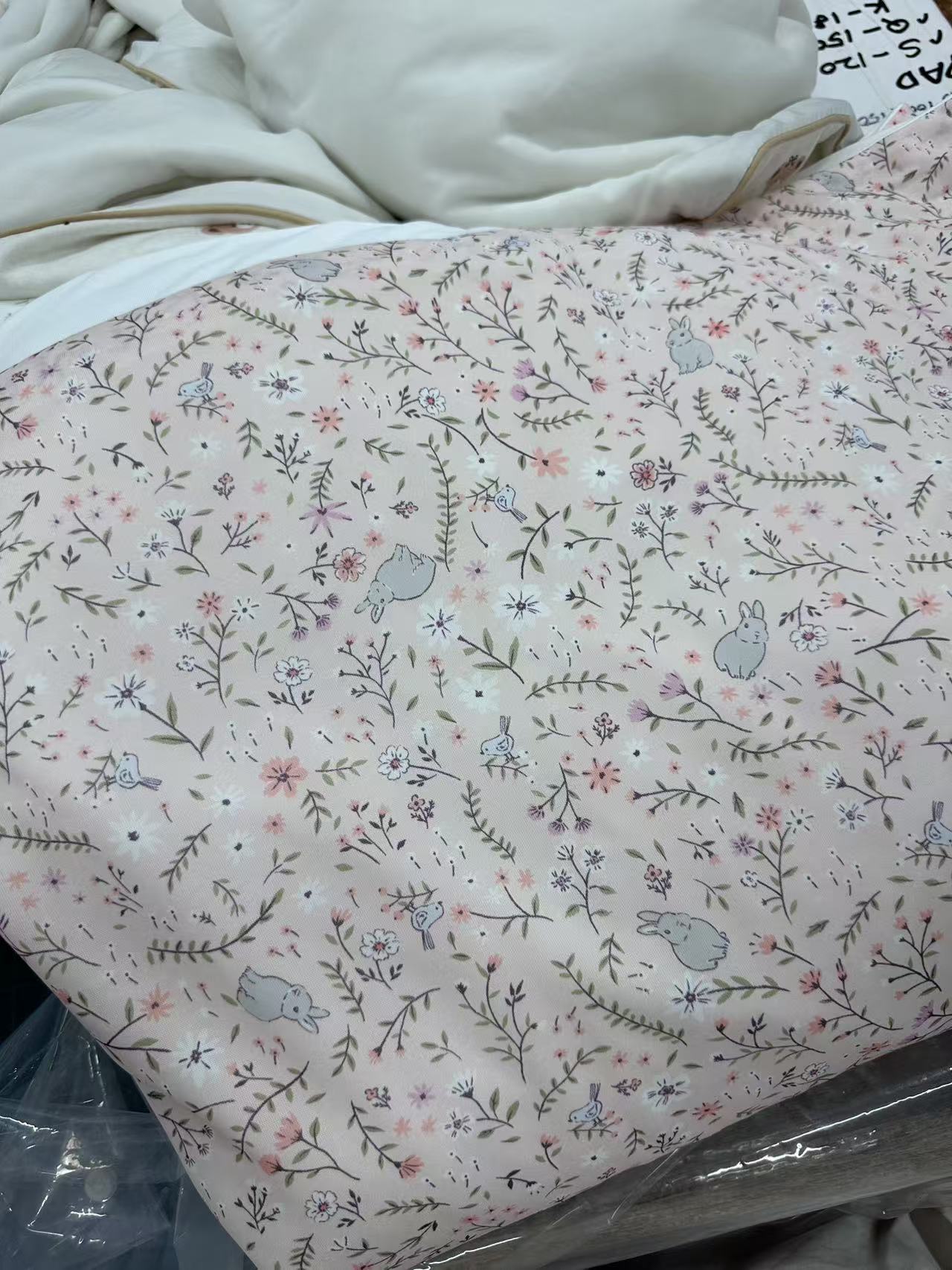 <降温!紗涼感被> 花花兔仔款