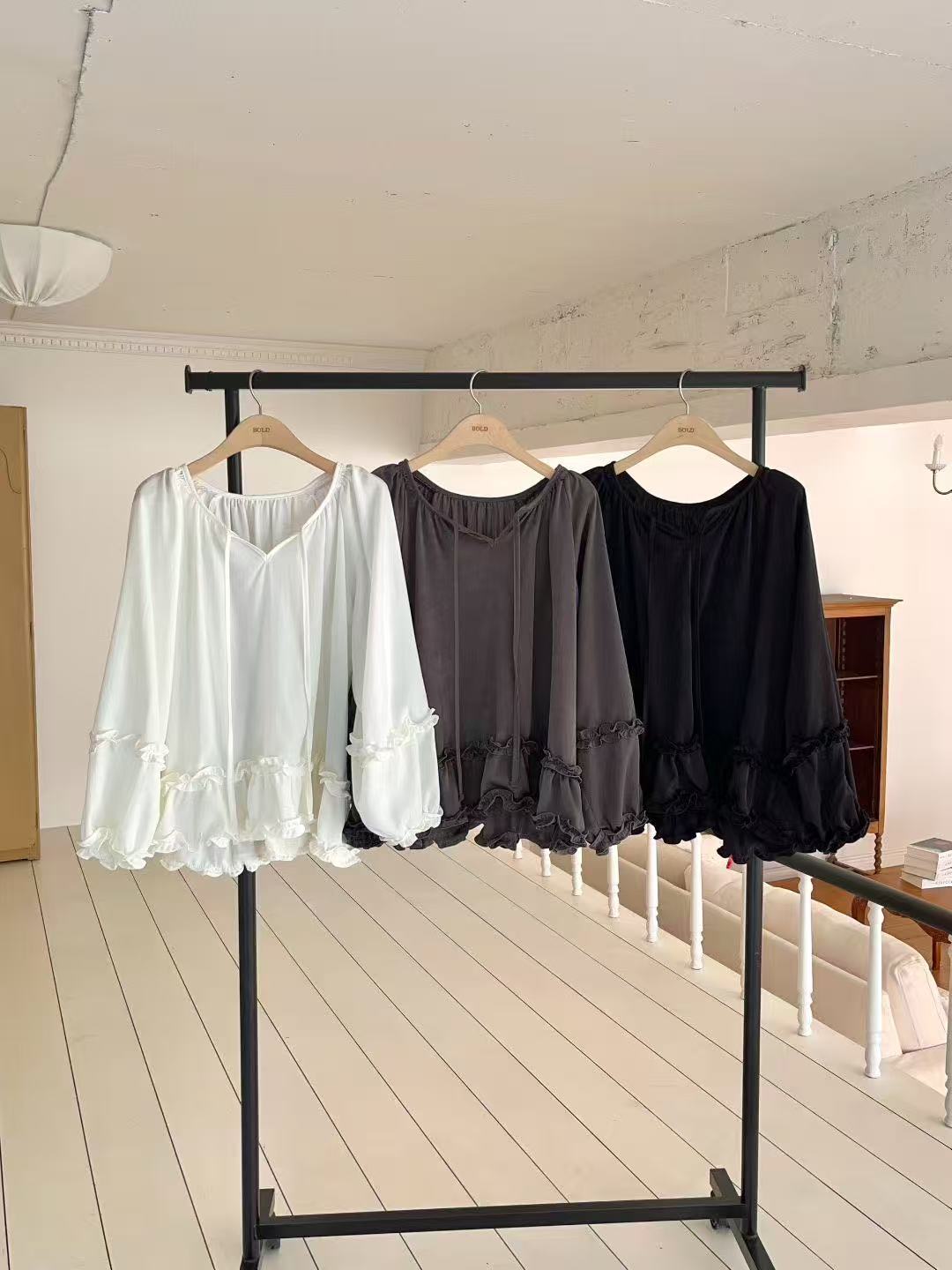 Fluffy Wear Shirt Top