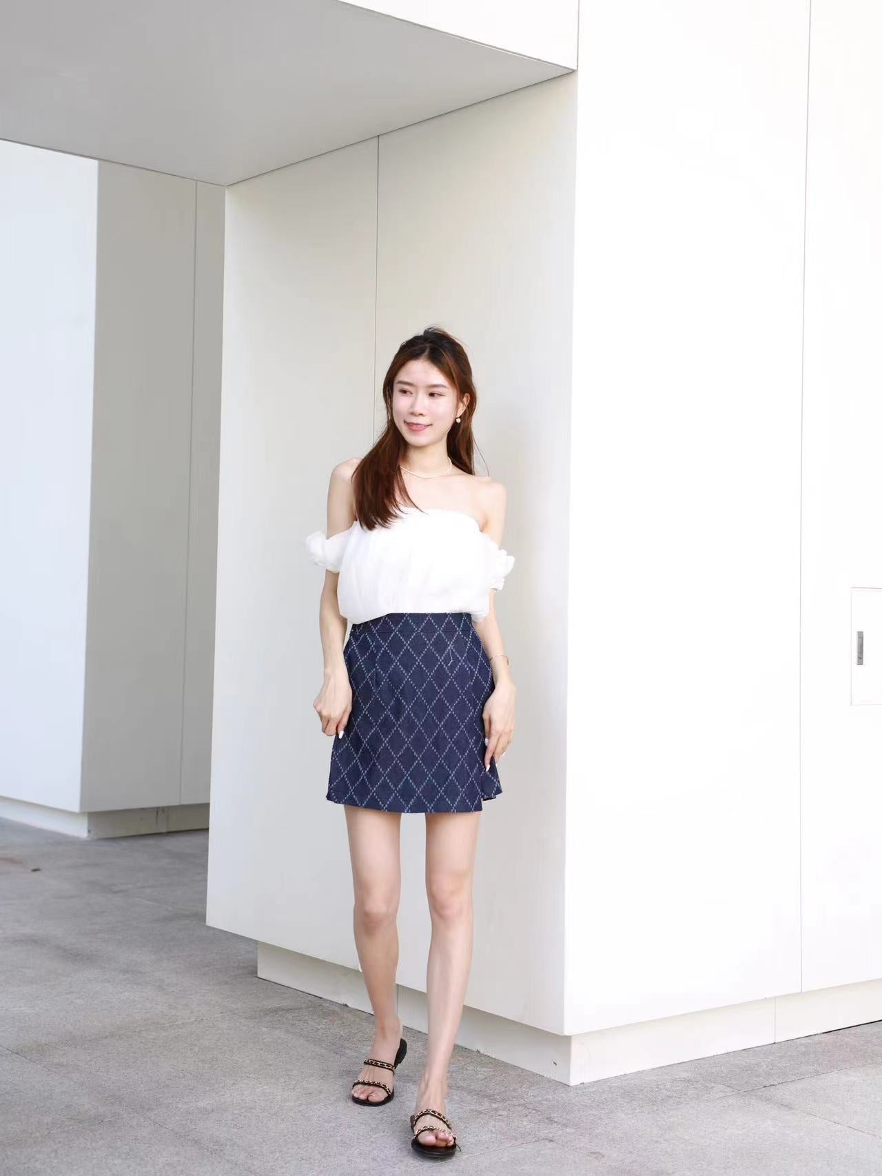 Ruffles Puffy Off Shoulder T Top