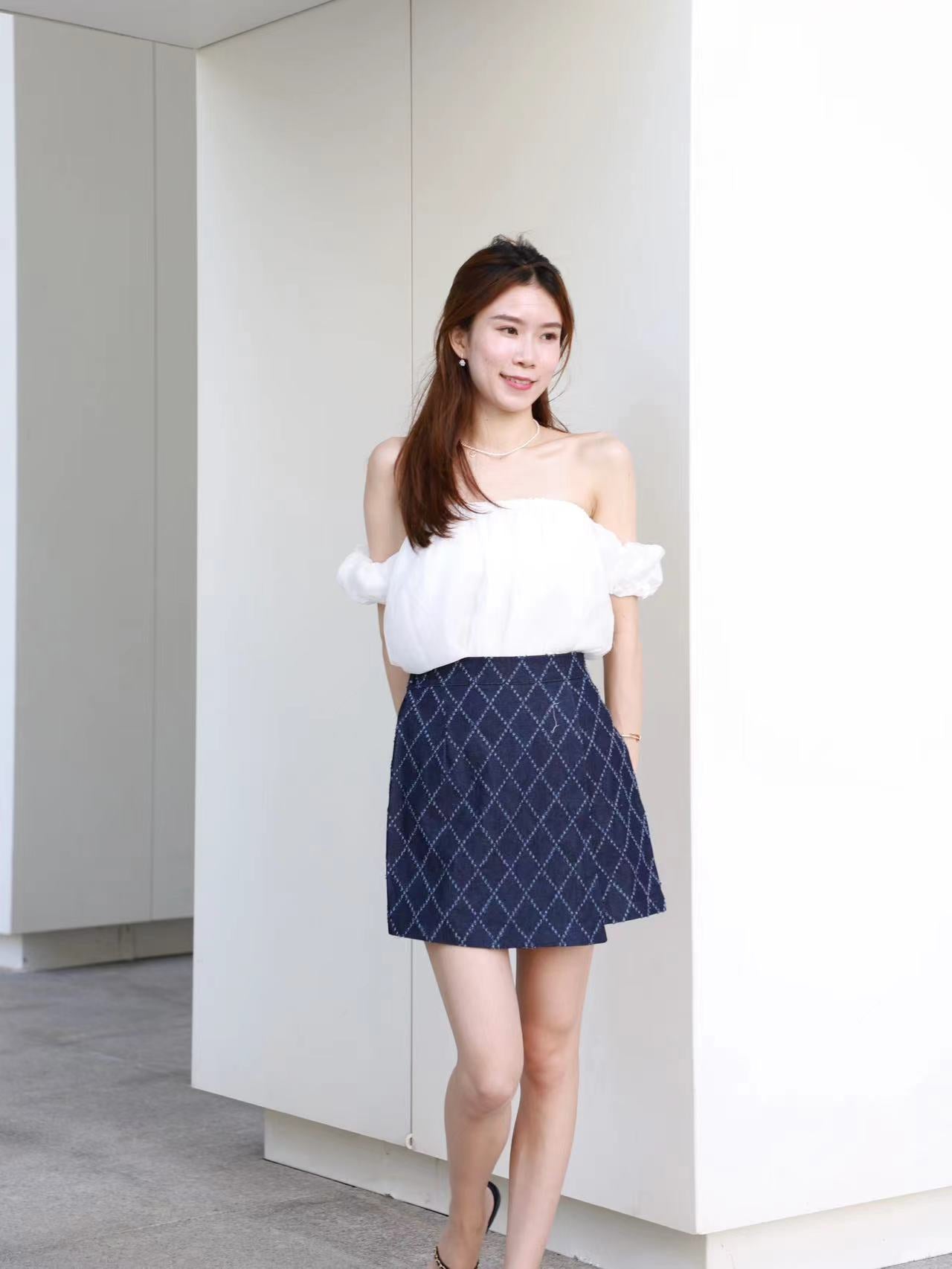 Ruffles Puffy Off Shoulder T Top