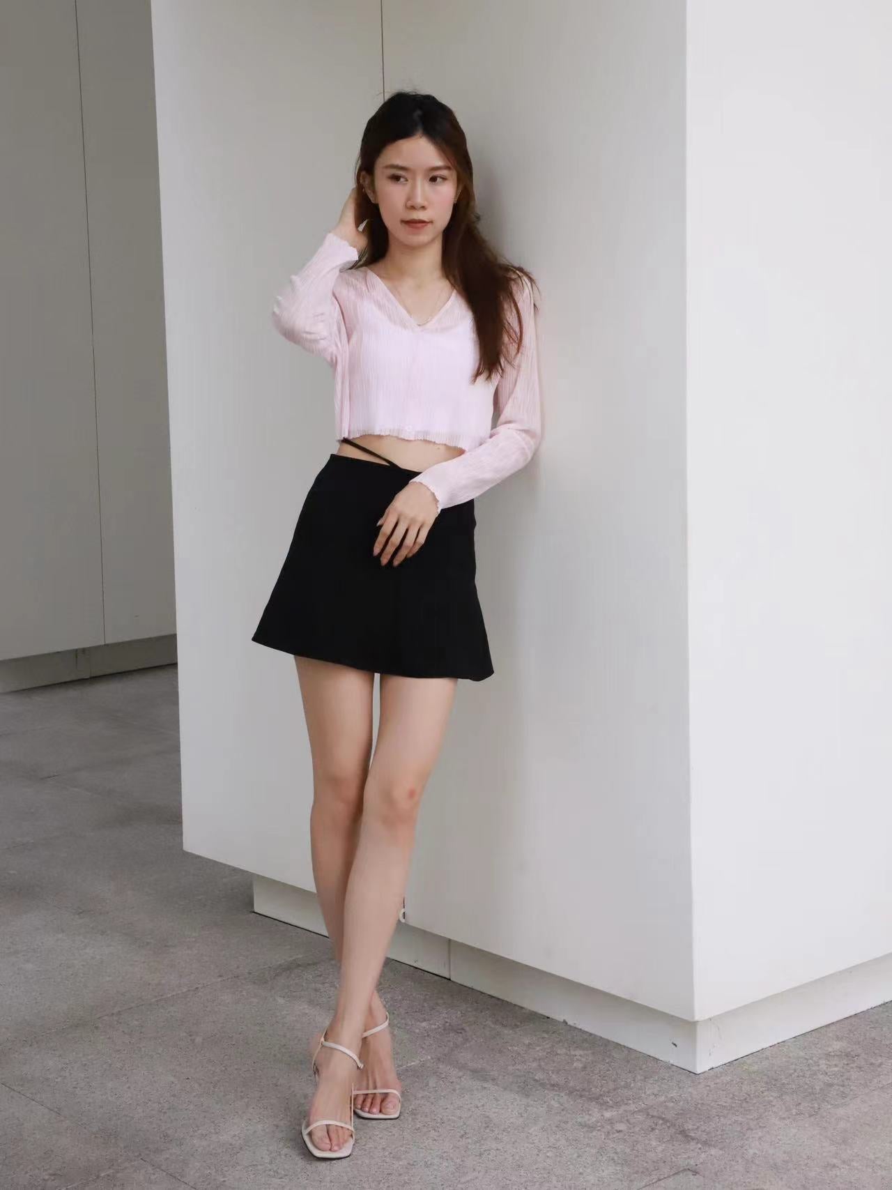 Cross Waist 2 Style Skirt