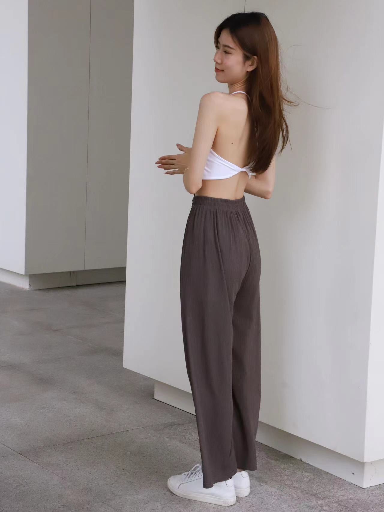 One Strap Cropped Sports Bra