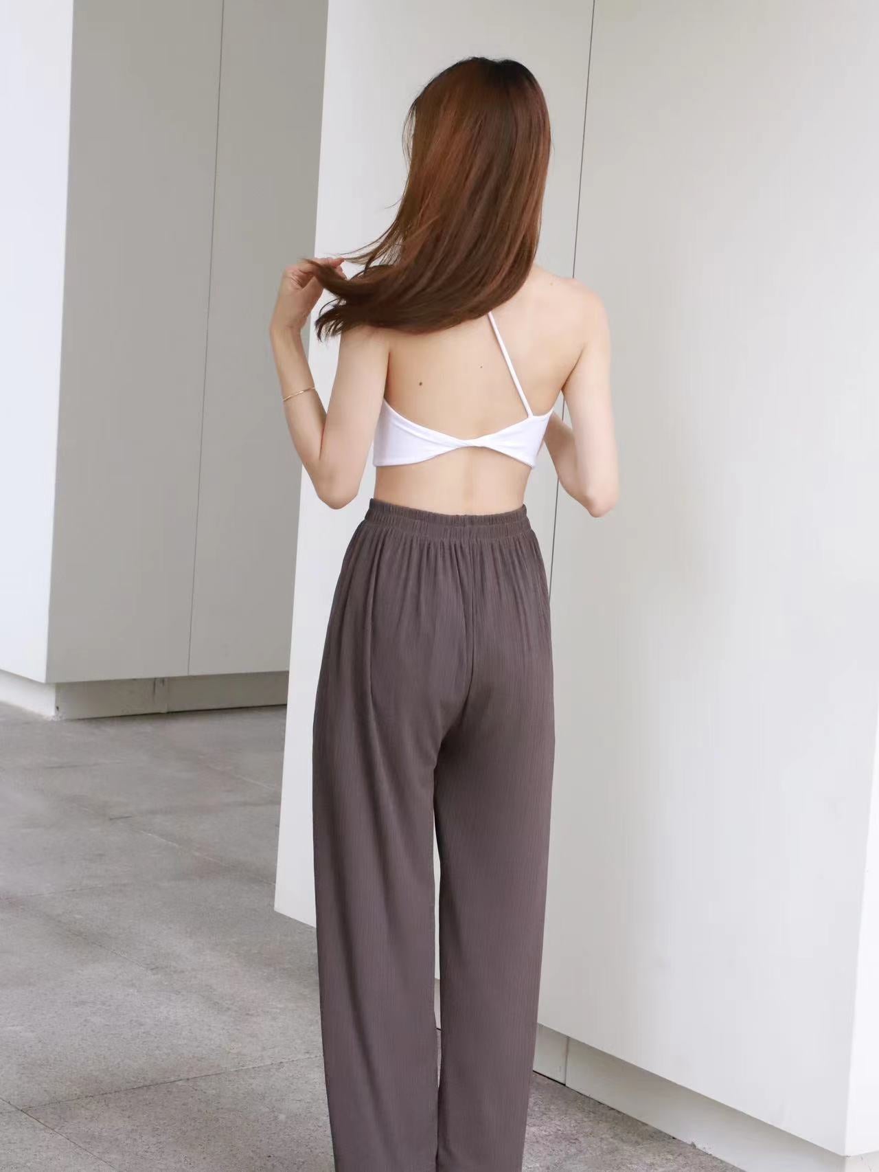 One Strap Cropped Sports Bra