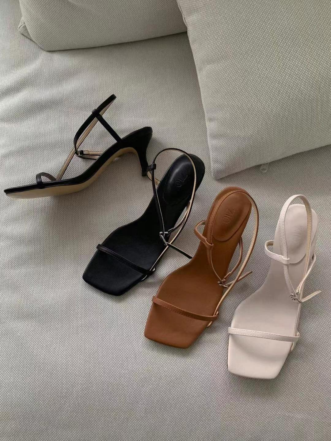 Cross Lines High Heels