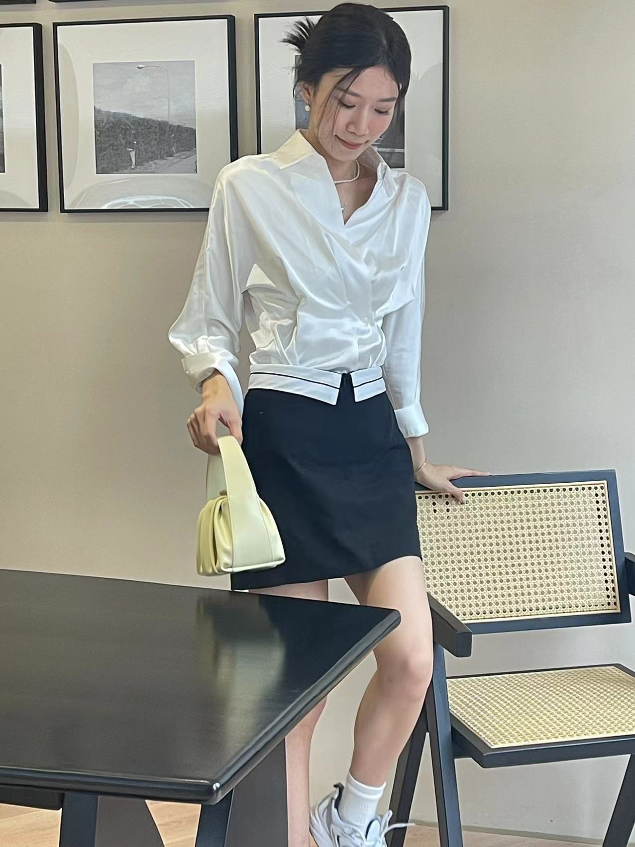 Flip Chiffon Skirt