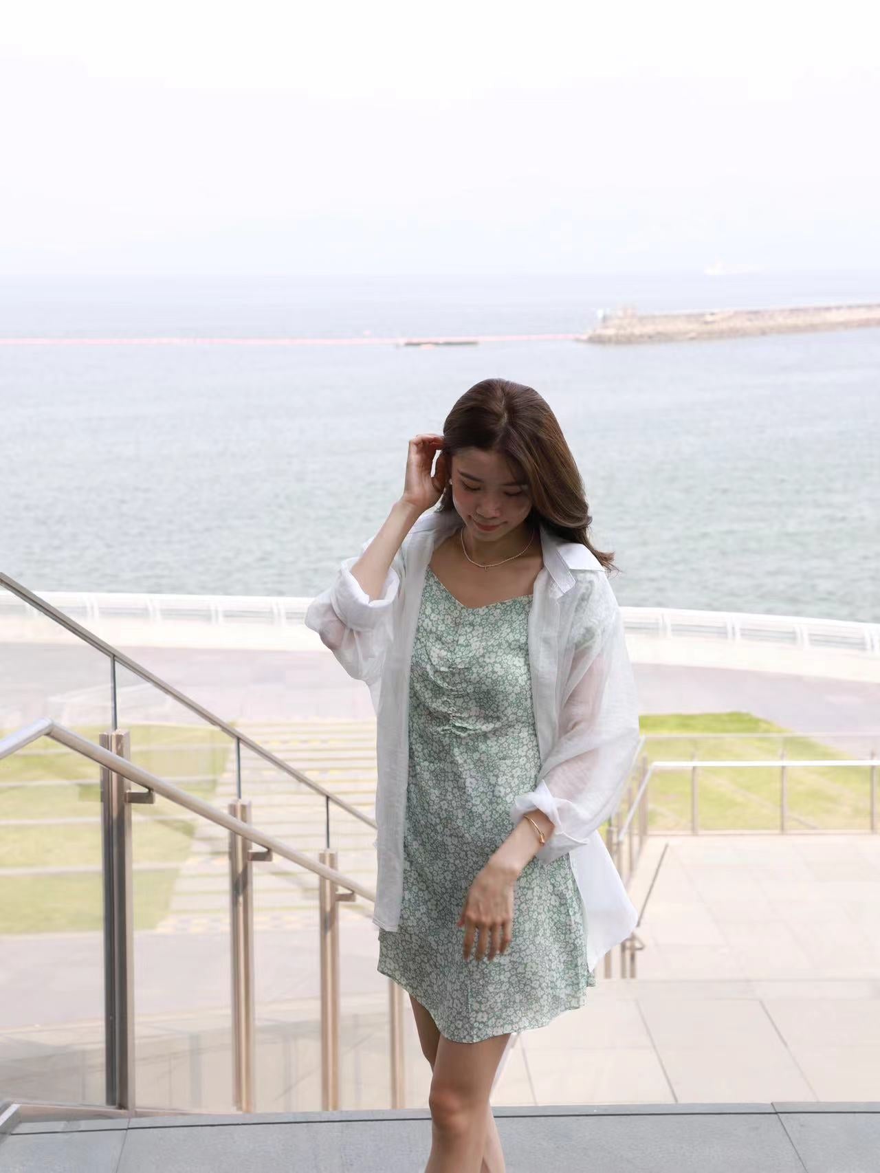 Eden Floral Tie Waist Mini Dress