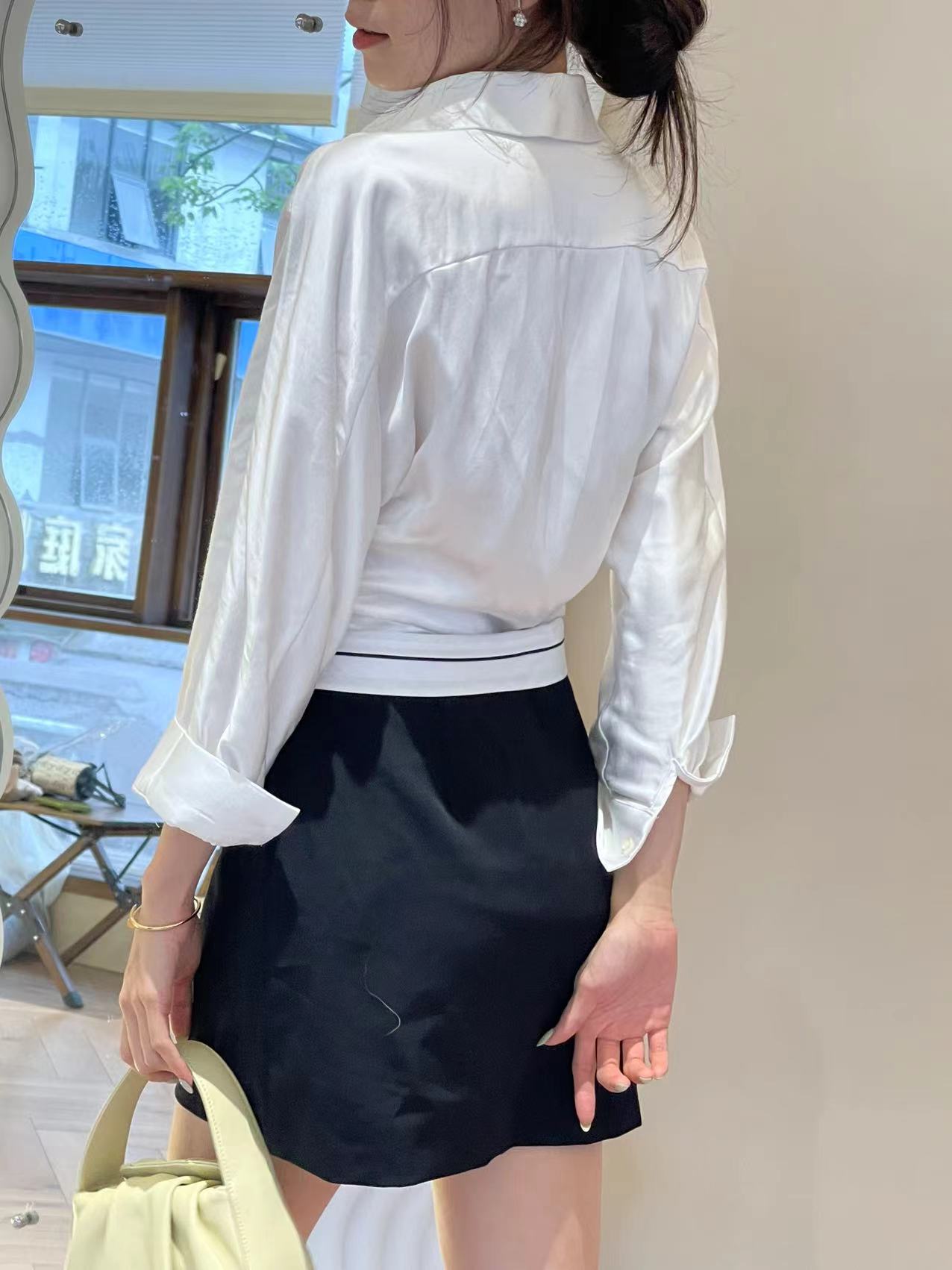 Flip Chiffon Skirt