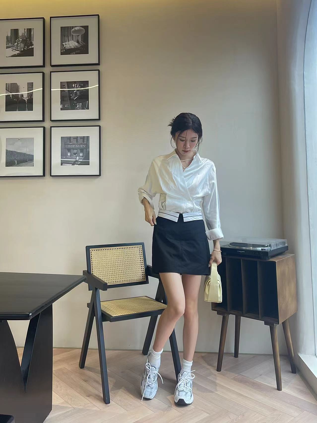 Flip Chiffon Skirt
