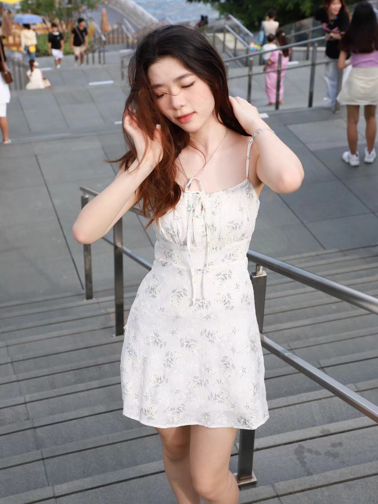 Cannes Sunflower Mini Dress – ashchicofficial - Main Image