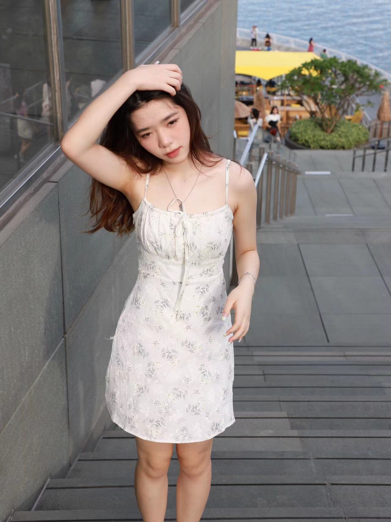 Cannes Sunflower Mini Dress