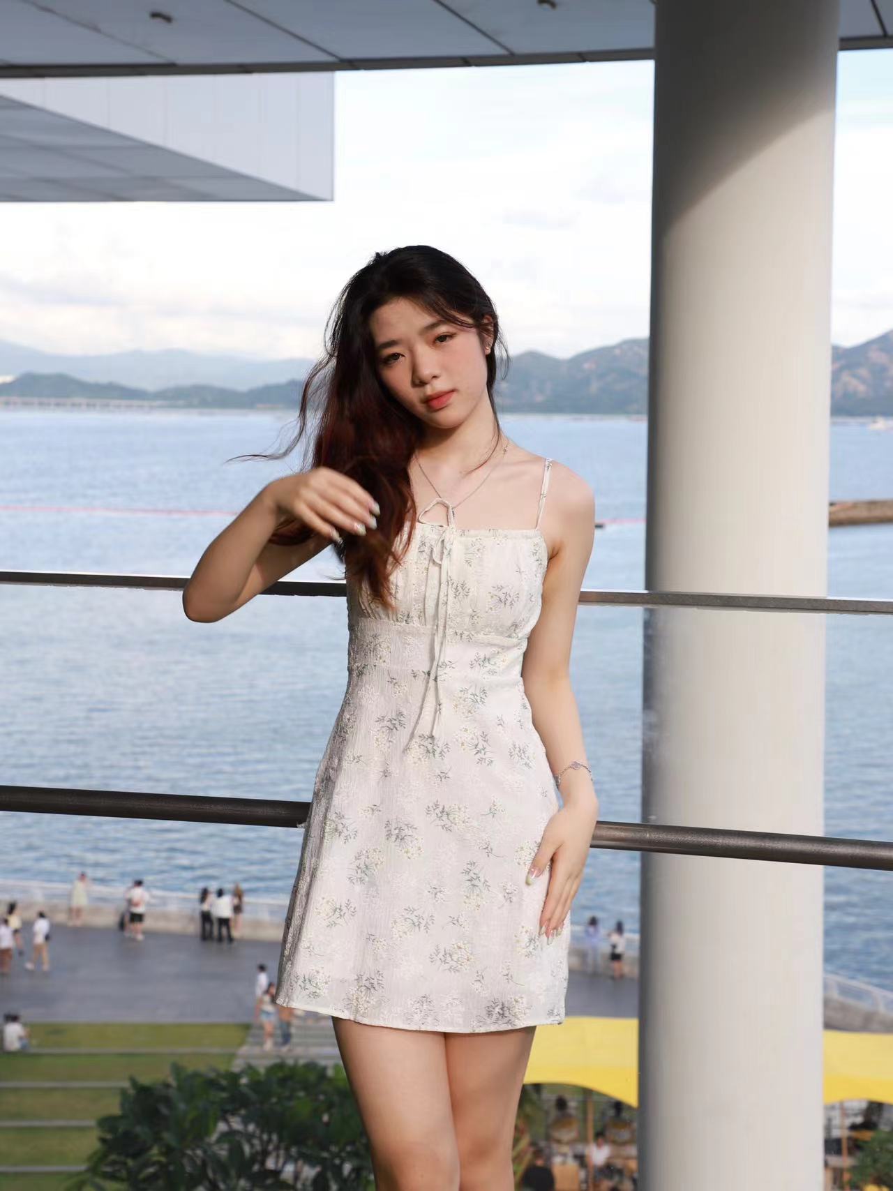 Cannes Sunflower Mini Dress