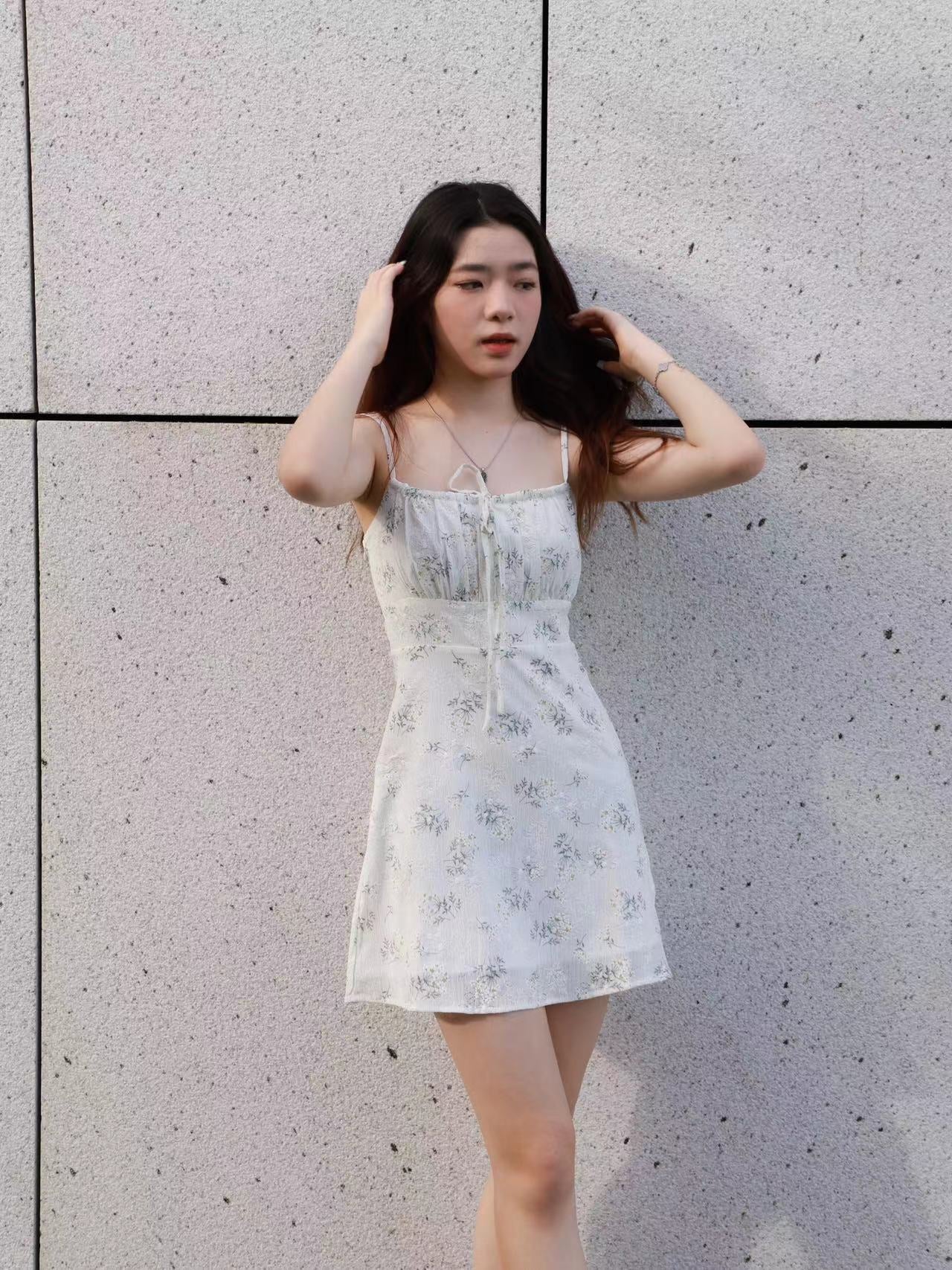 Cannes Sunflower Mini Dress