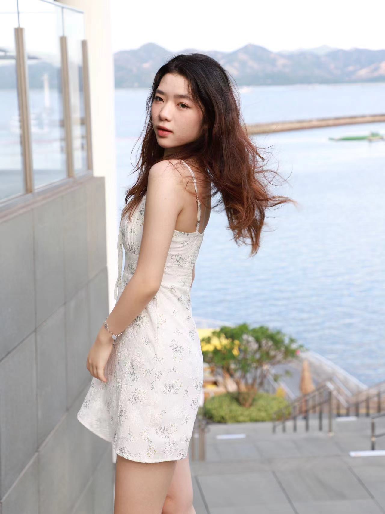 Cannes Sunflower Mini Dress