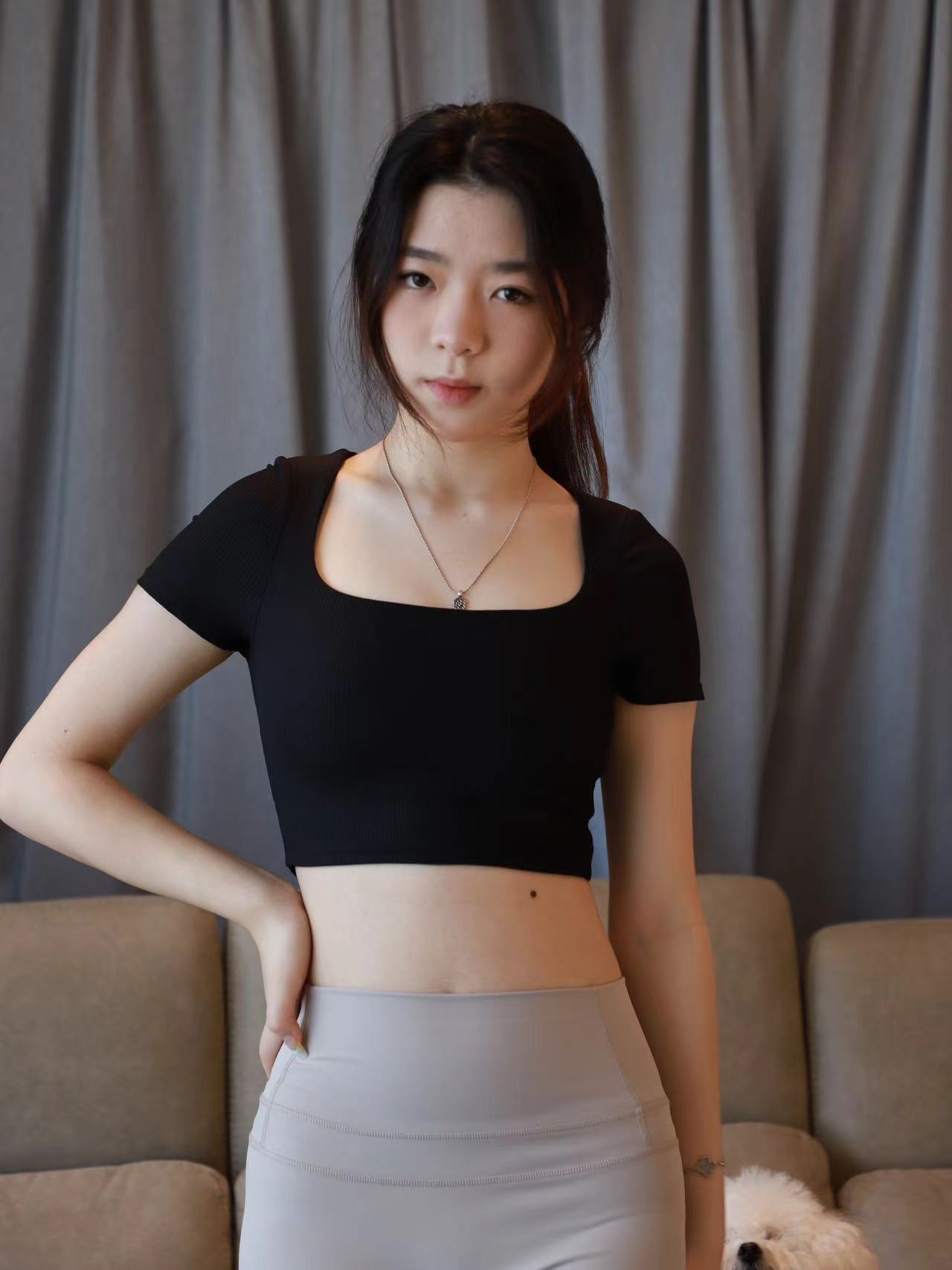As Active Square Back Cross Sports Bra