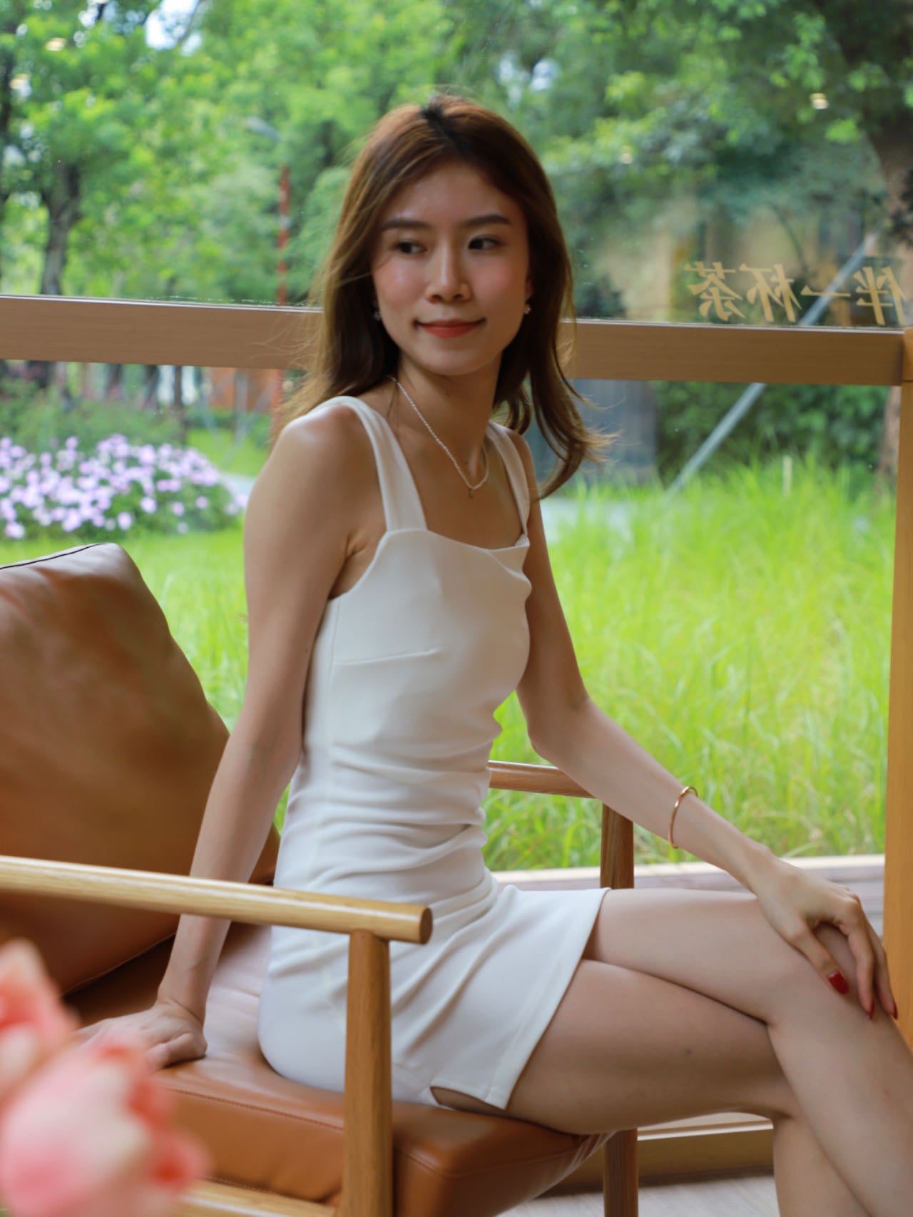 Basic Chiffon Office Mini Dress