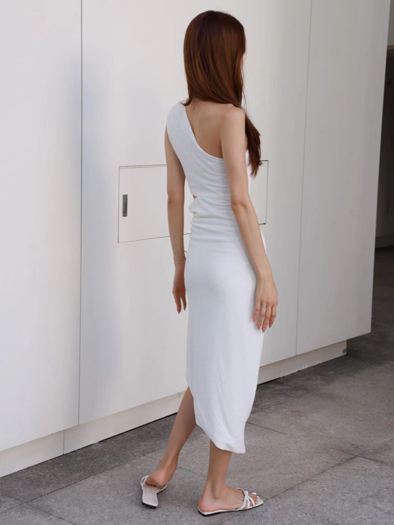 Greece Cross Over Maxi Dress