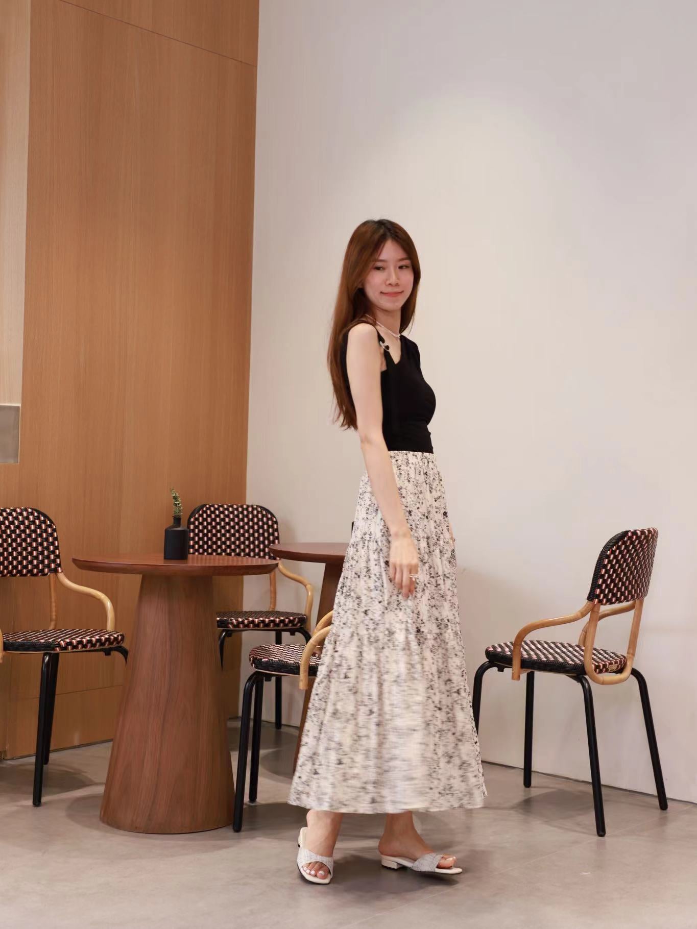 Floral Maxi Skirt