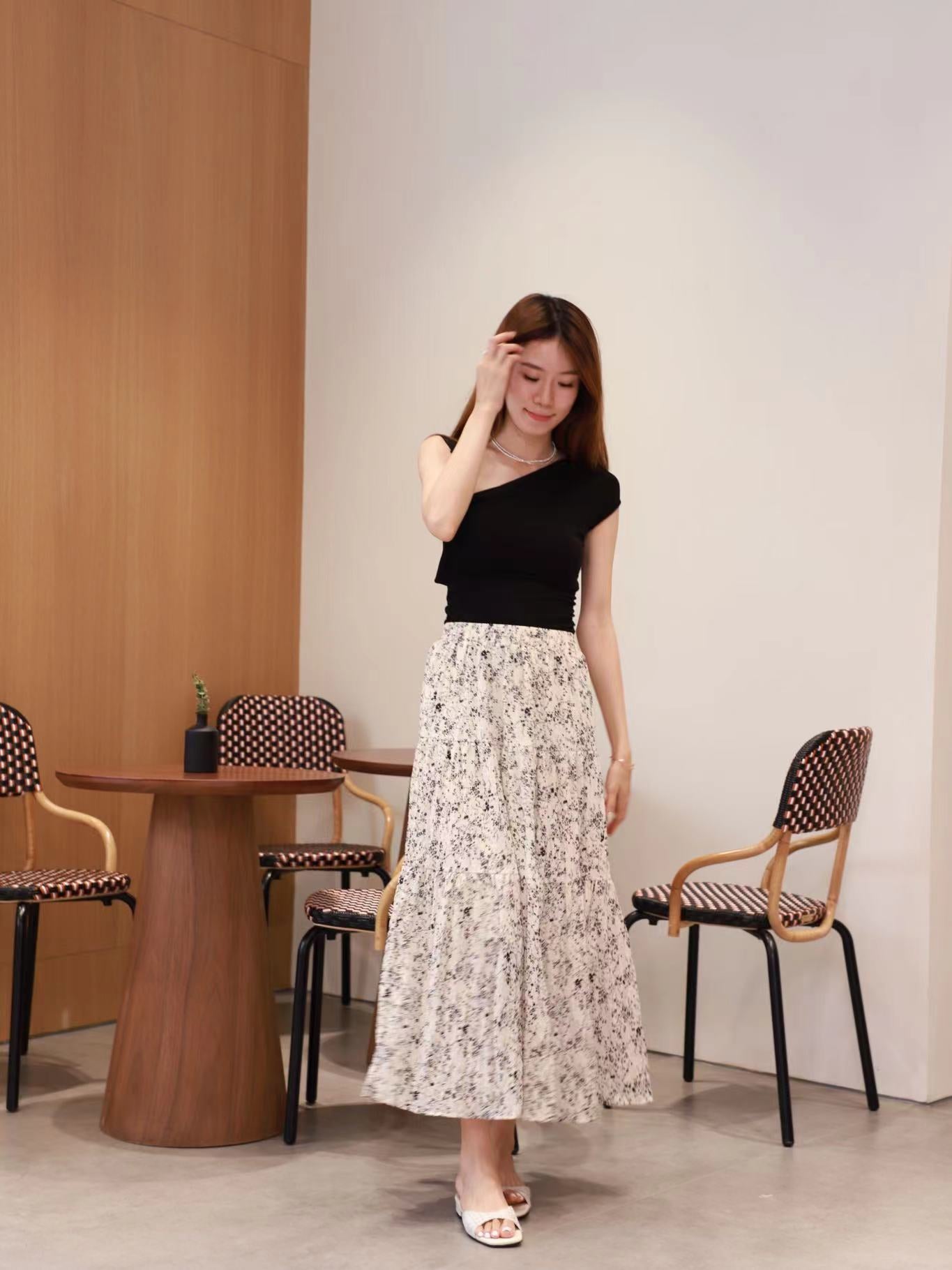 Floral Maxi Skirt