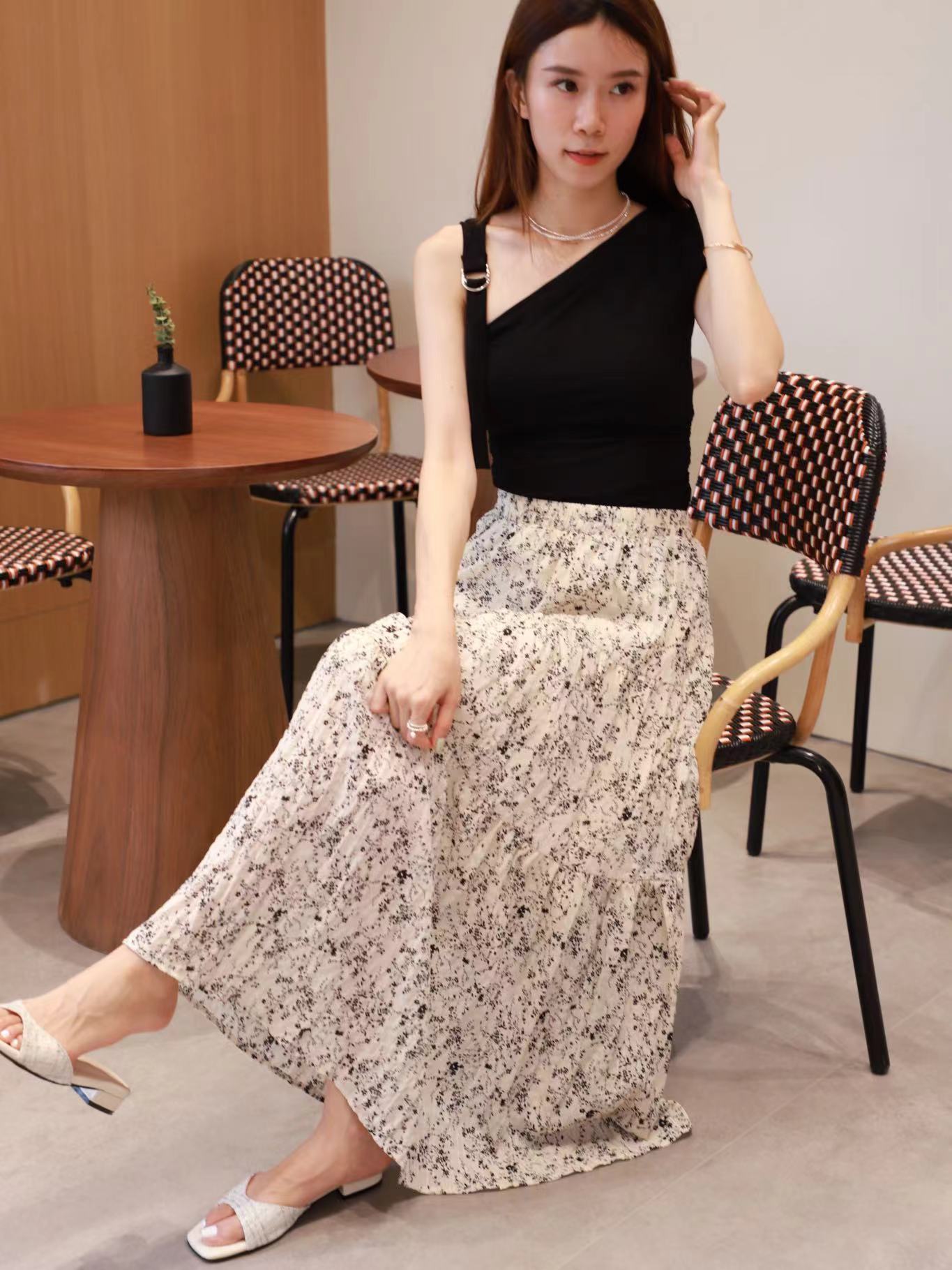 Floral Maxi Skirt