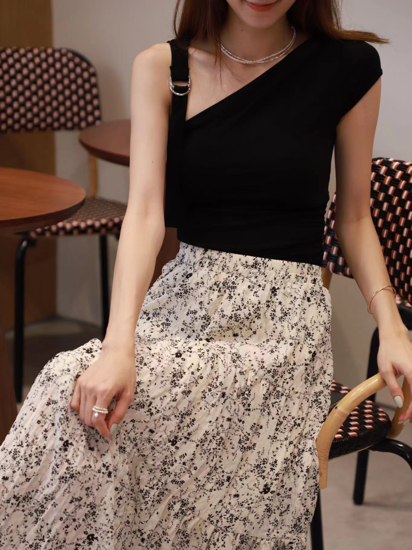 Floral Maxi Skirt