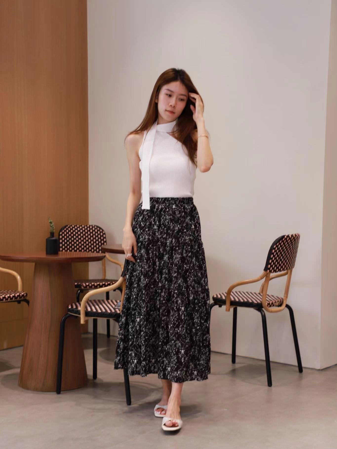 Floral Maxi Skirt