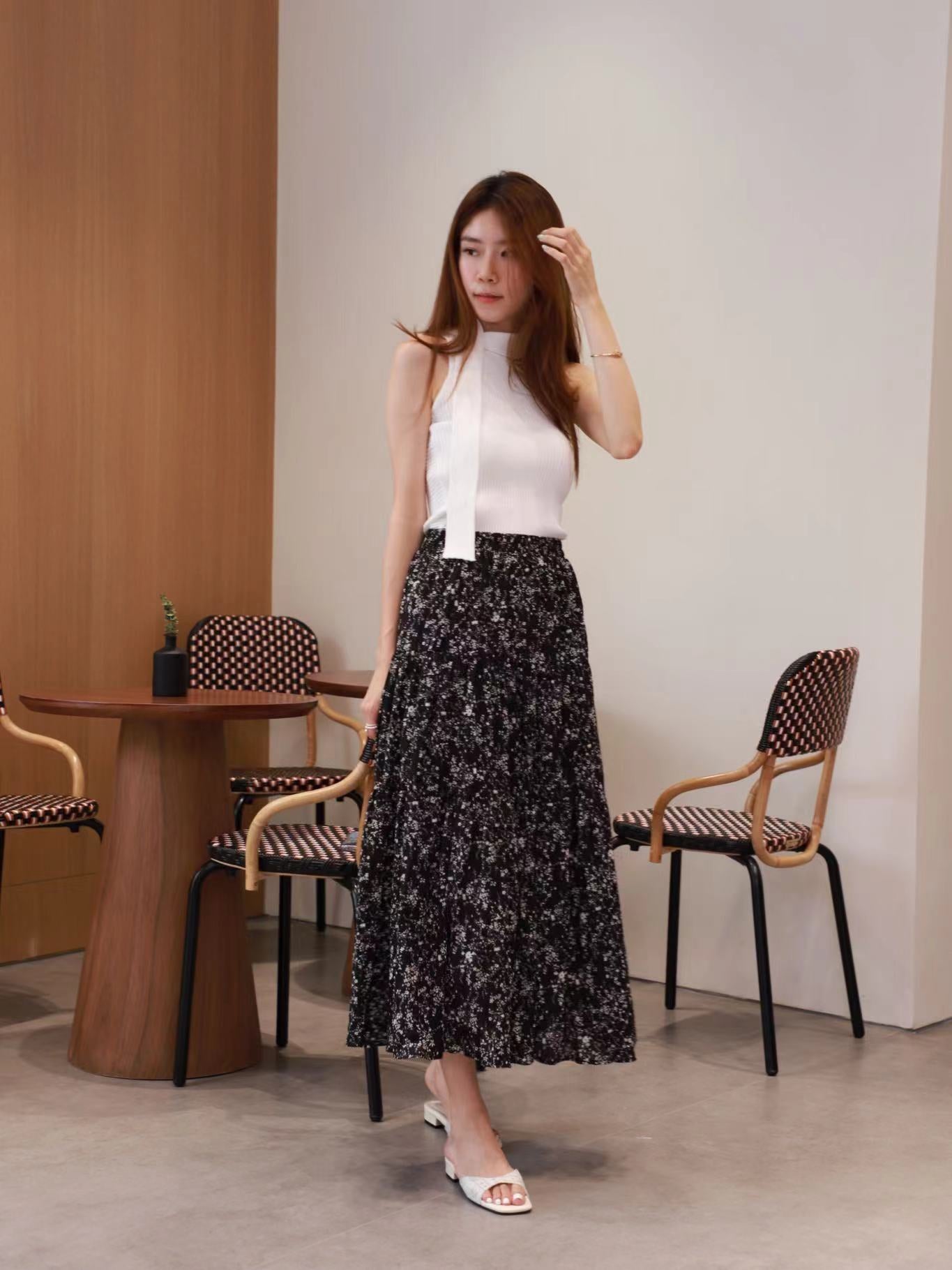 Floral Maxi Skirt